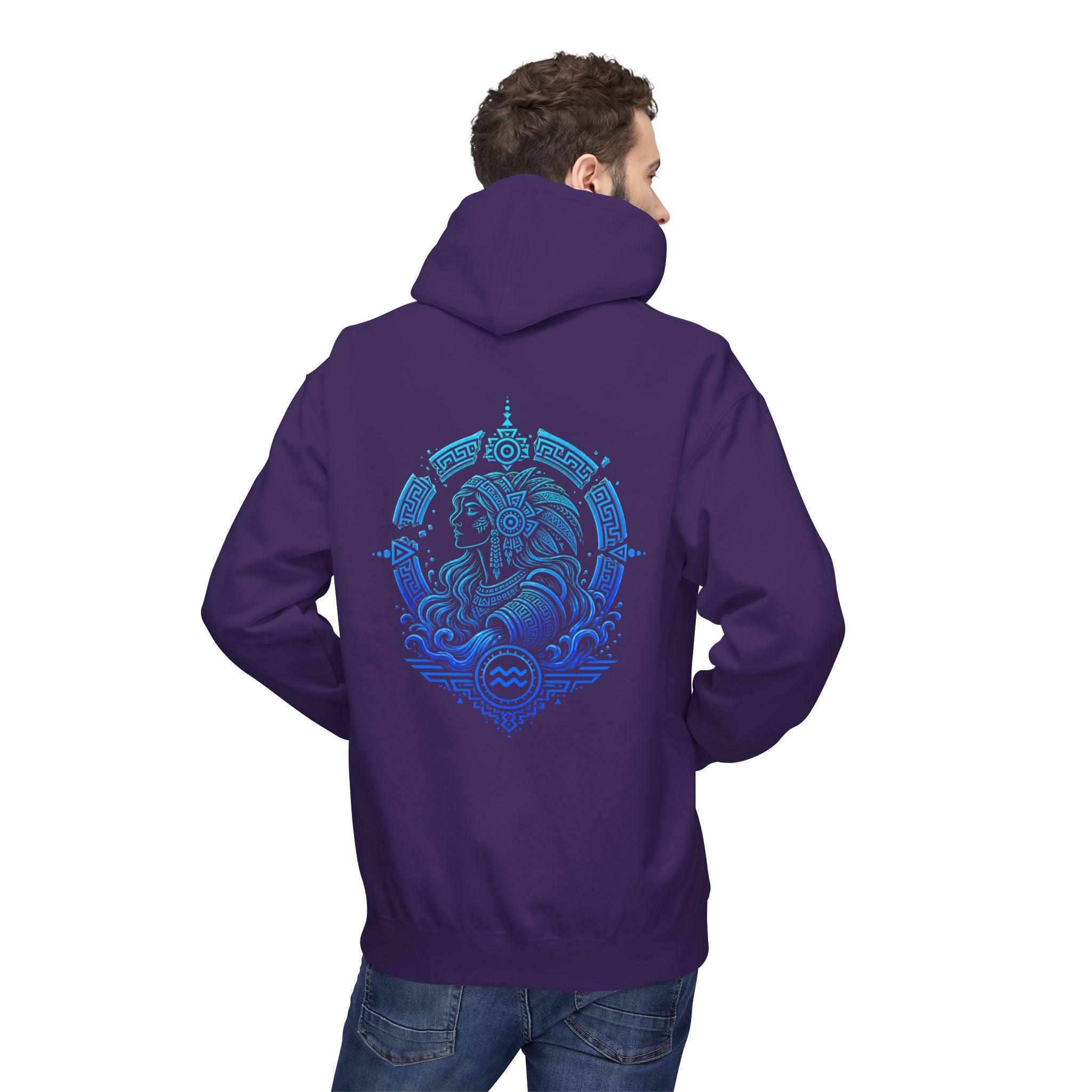 Aquarius Zodiac Hoodie Version 2