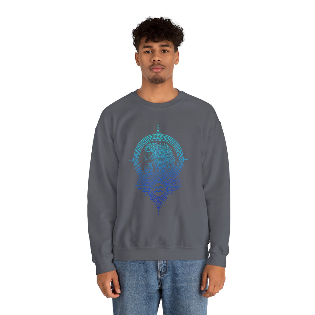 Aquarius Zodiac Unisex Sweater