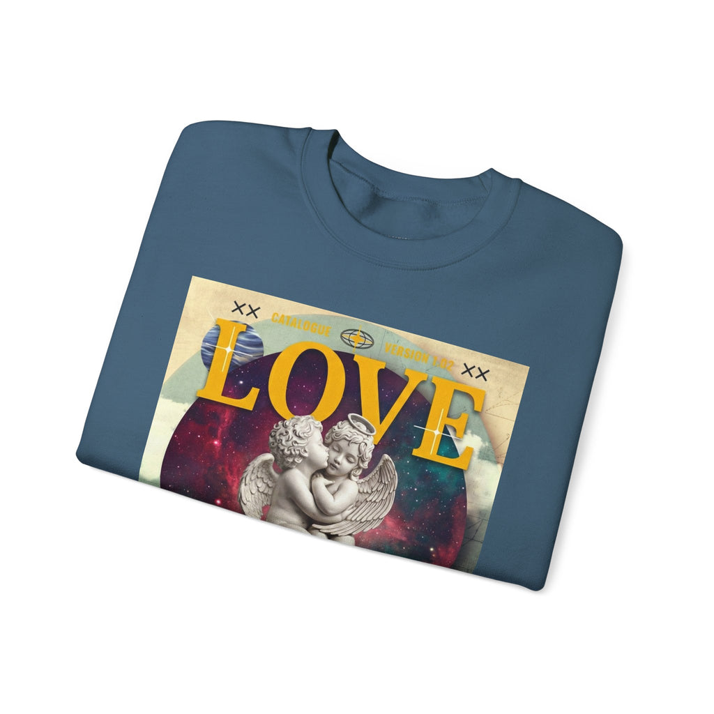 Celestial Love, Infiniti Unisex Crewneck Sweater