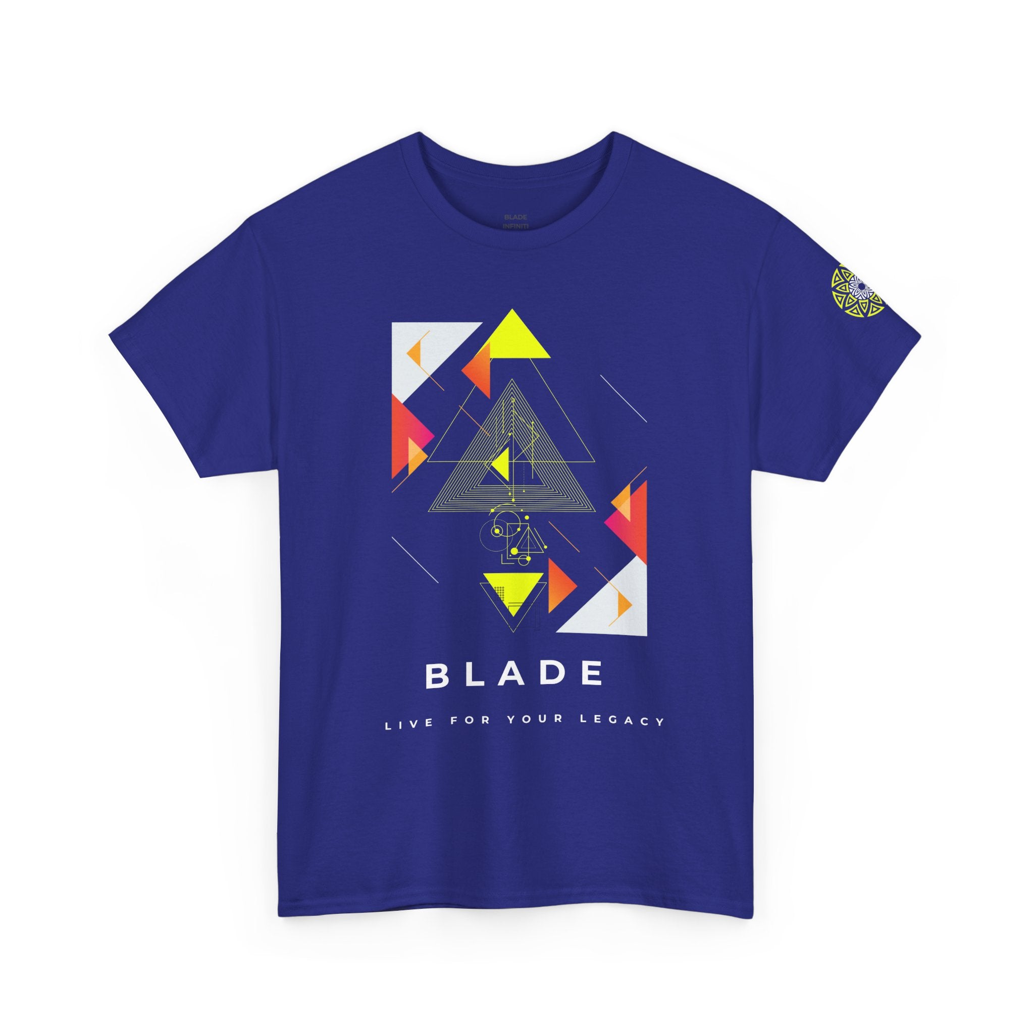 Geometric Odyssey Version 2 Neon Multi T-Shirt