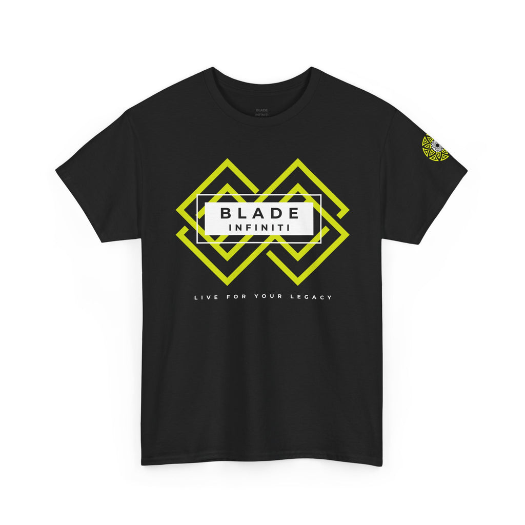 Geometric Odyssey Version 4 Neon Green T-Shirt