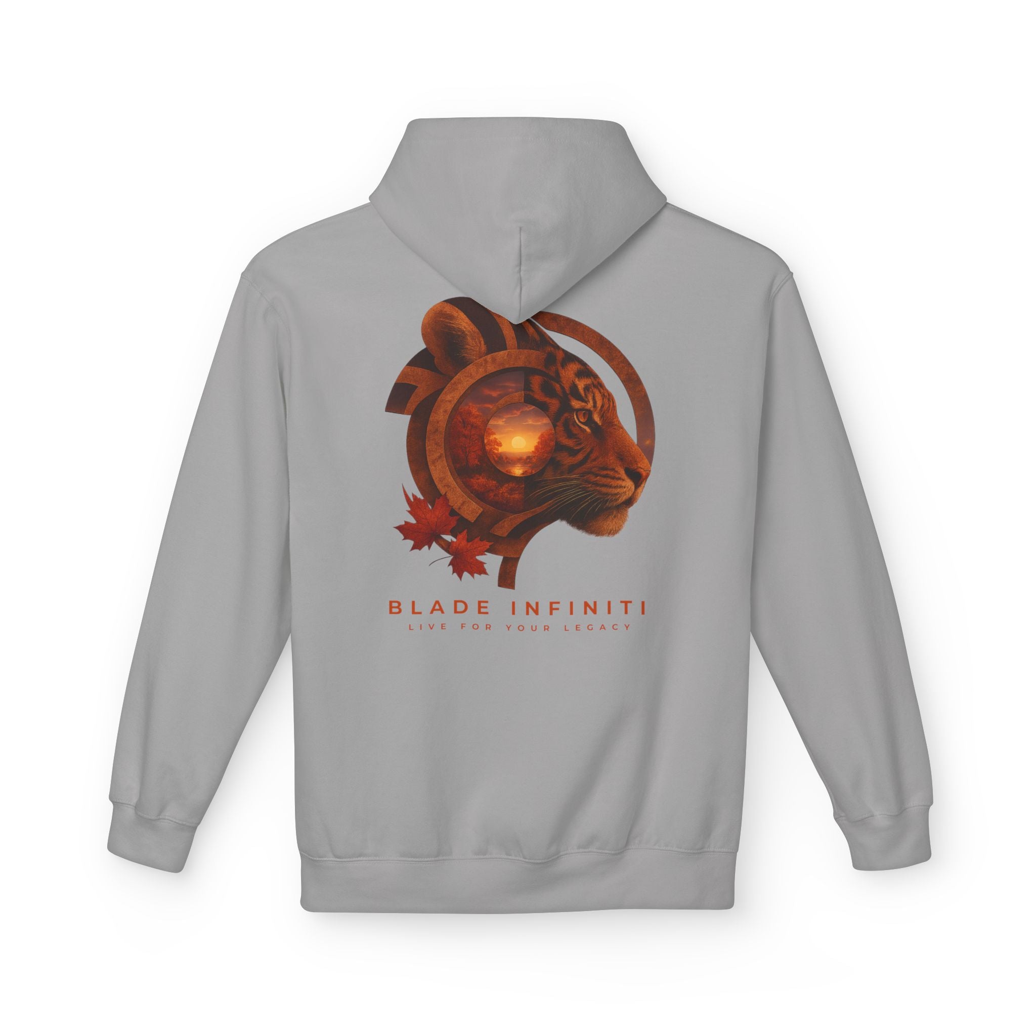 Safari Bloom Tiger Fall Hoodie V2