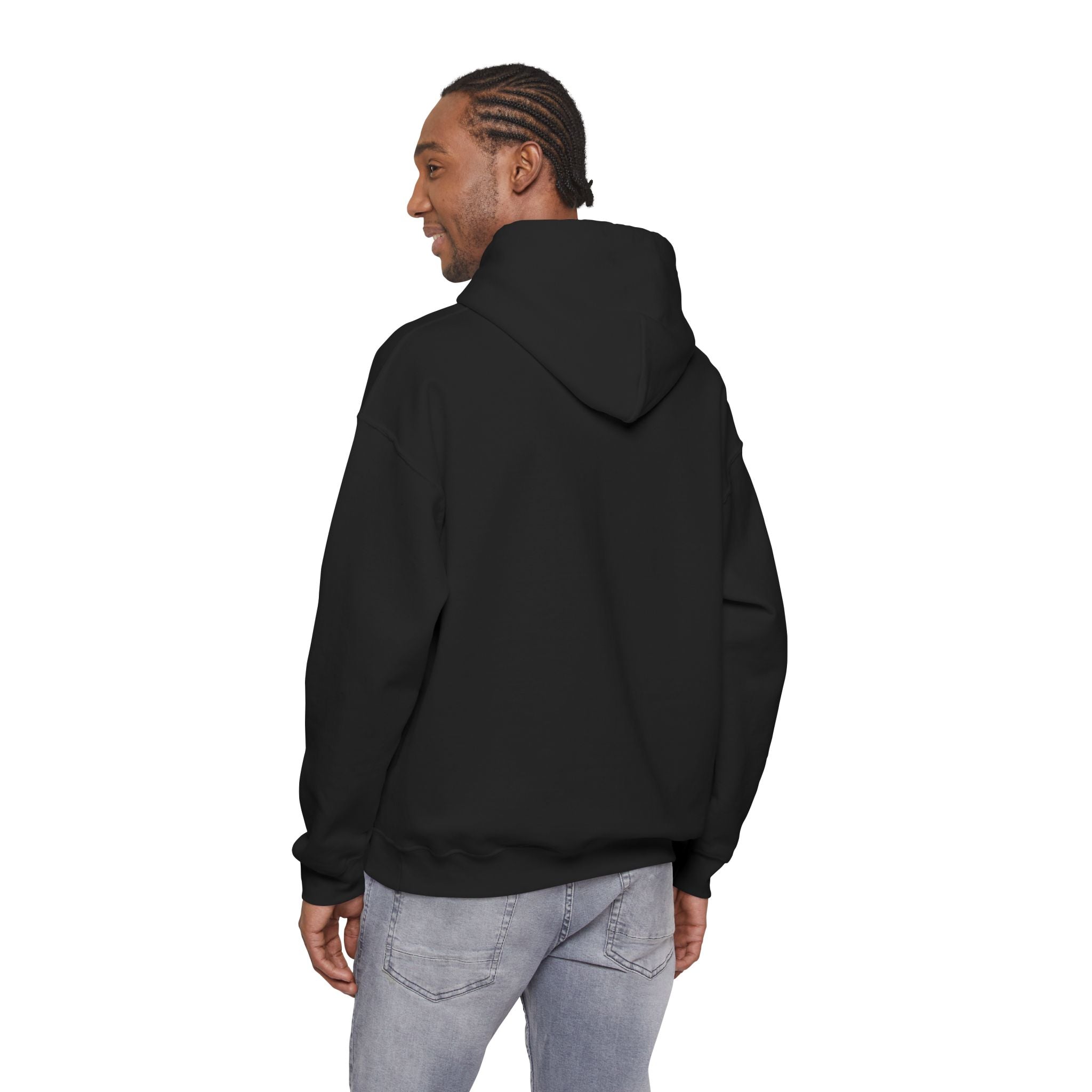 Custom Embroidered Unisex Hoodie – Ethically Sourced Cotton Blend