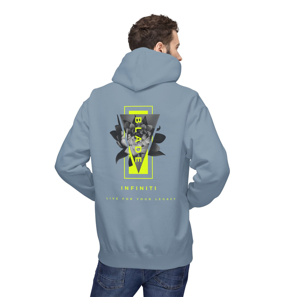 Flora Essence Neon Green Version 2 TX Floral Hoodie