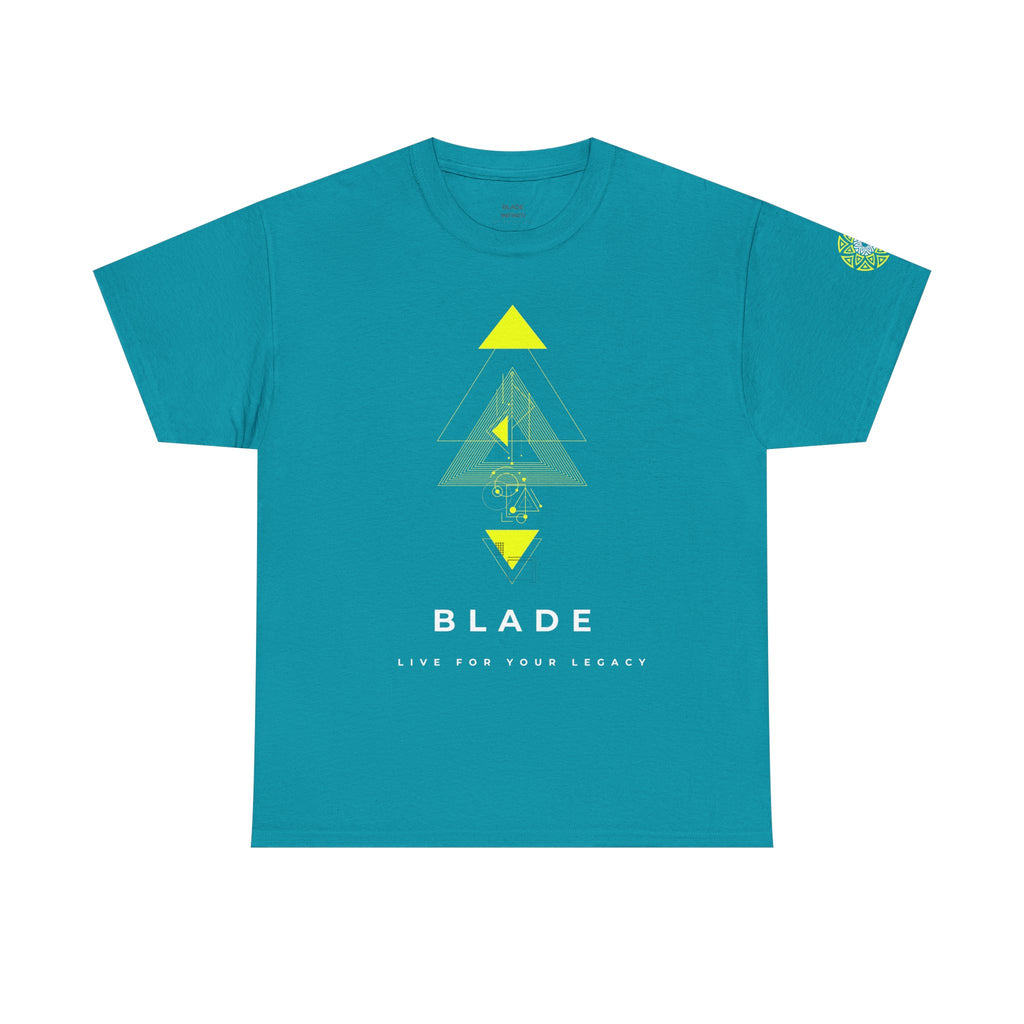 Geometric Odyssey Version 3 Neon Green T-Shirt