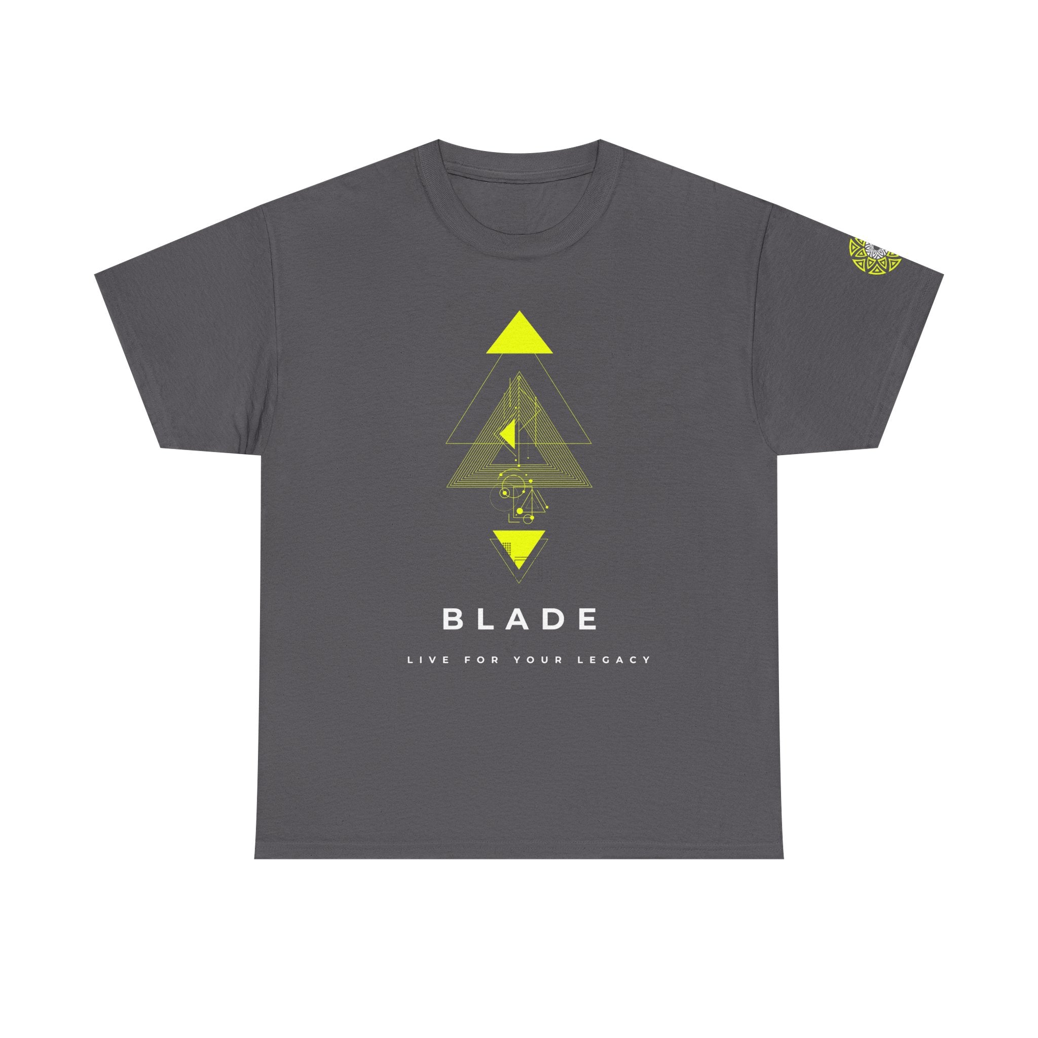 Geometric Odyssey Version 3 Neon Green T-Shirt