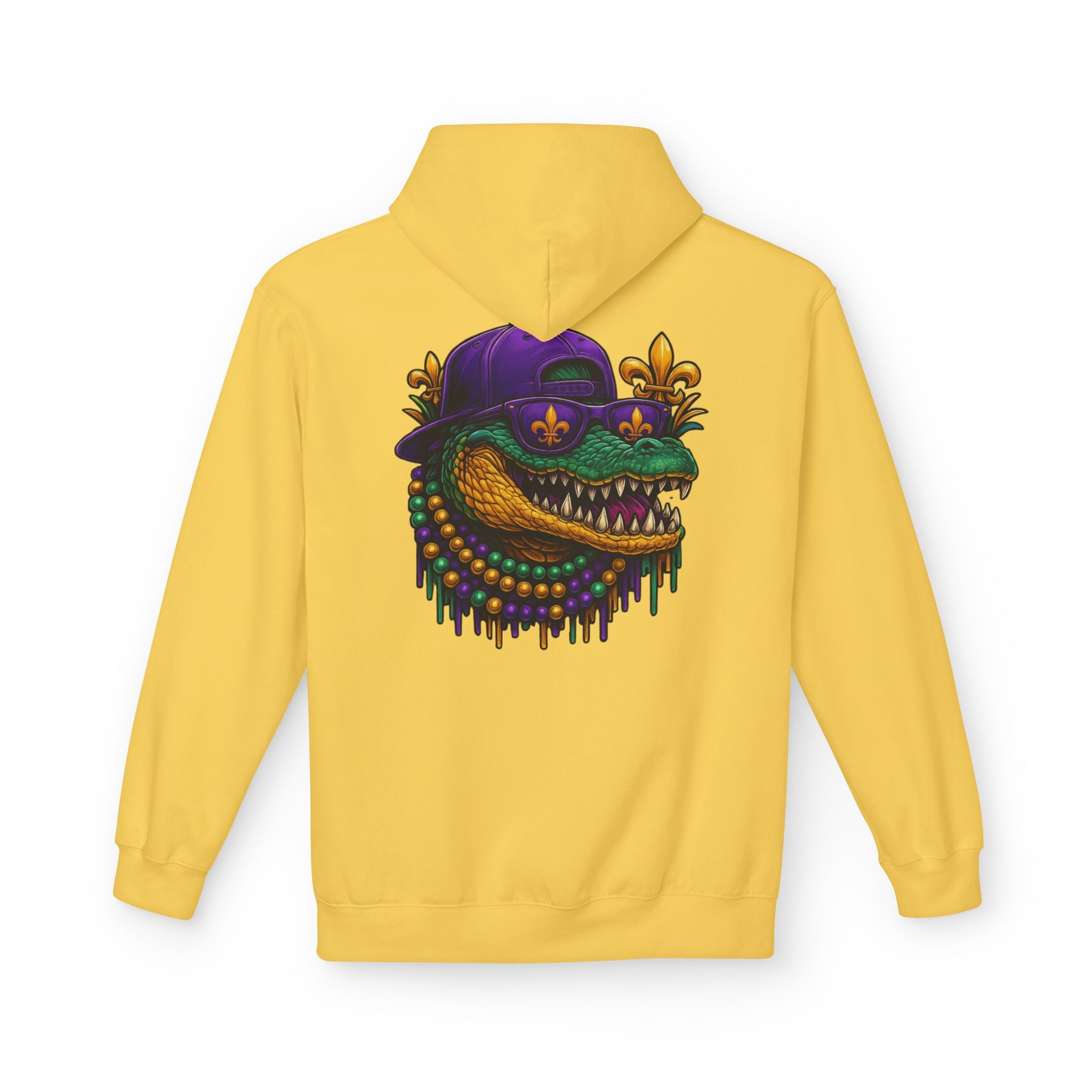 Mardi Gras Croc Hoodie