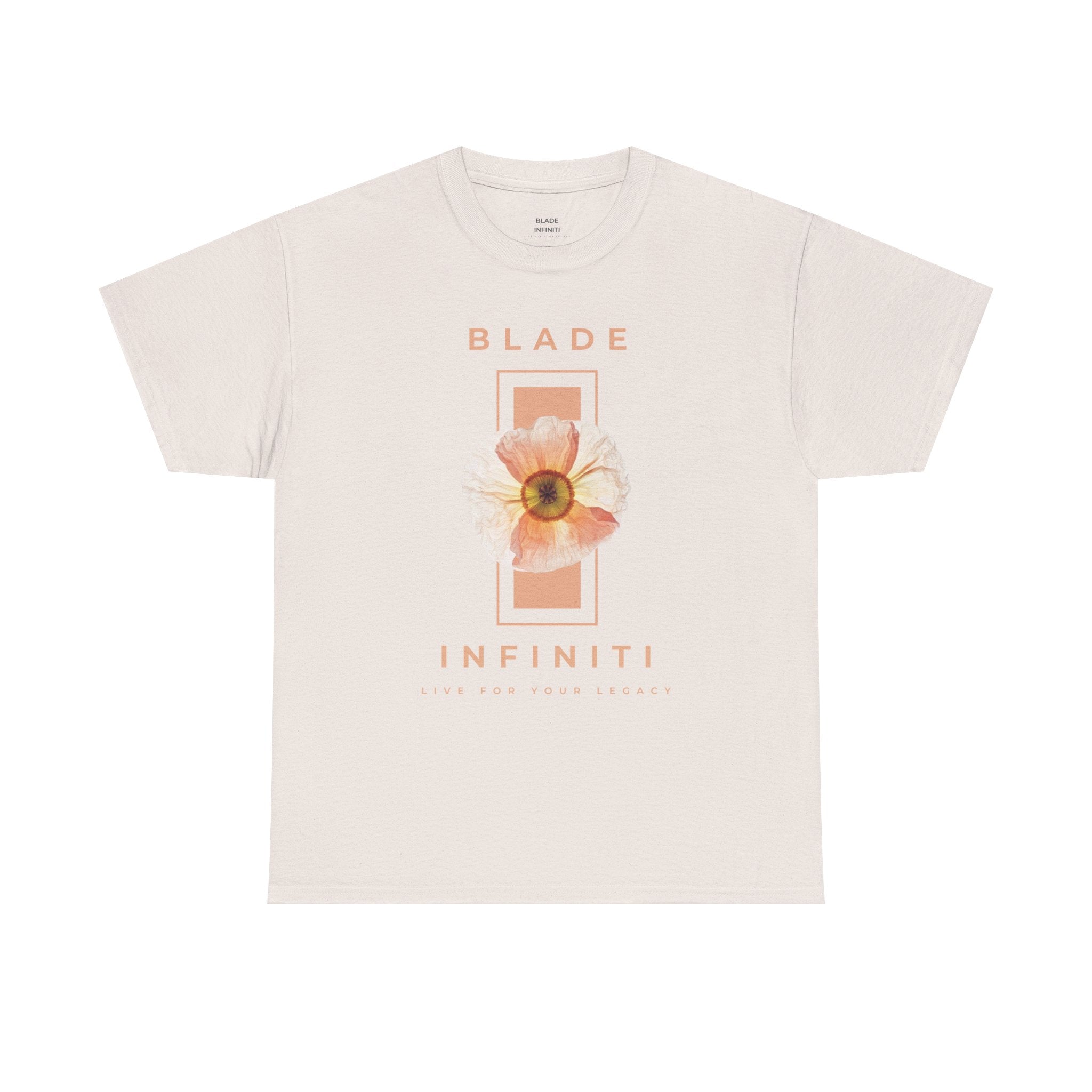 Essence of Infiniti Peach/Nude Floral T-Shirt