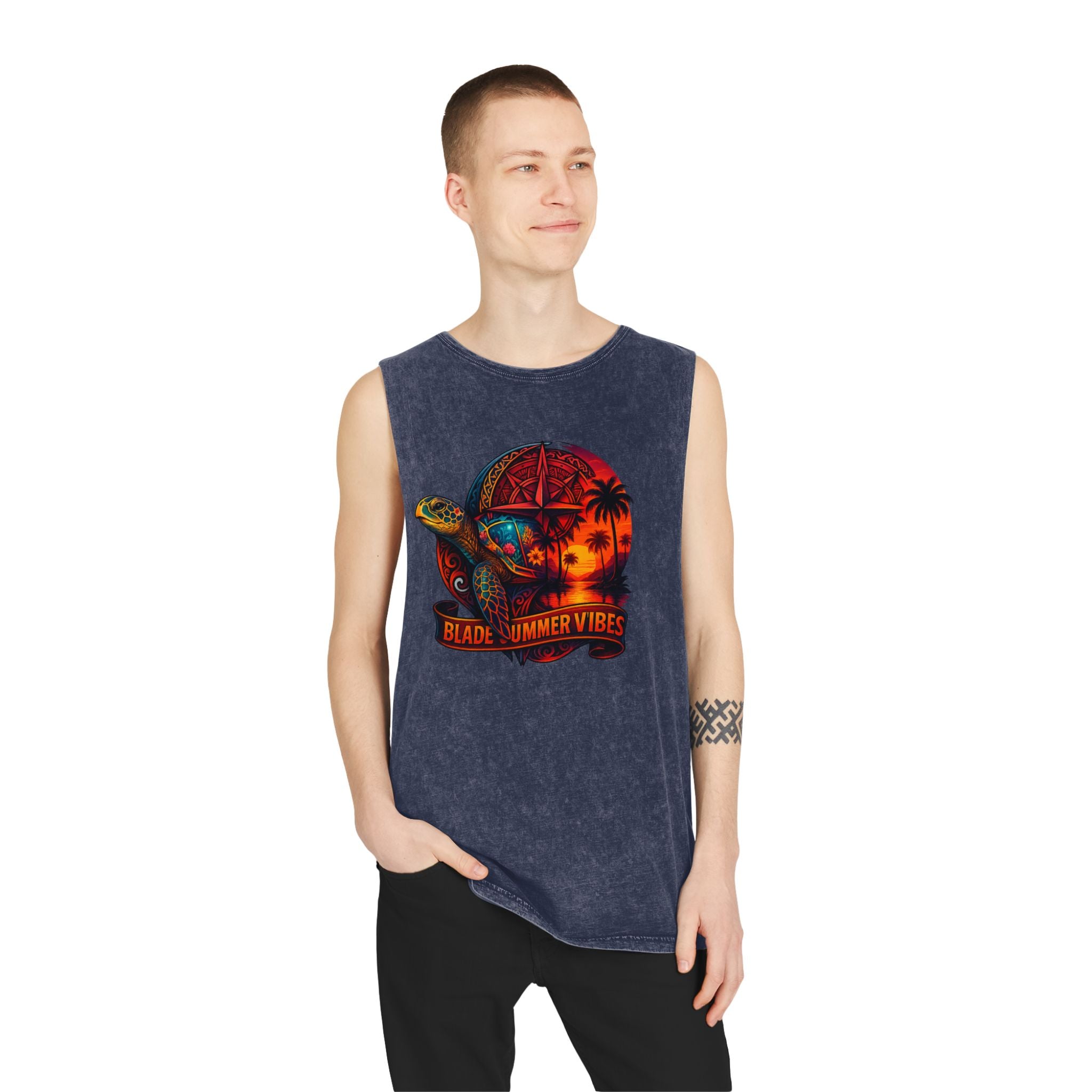 Aztec Turtle Tank Top