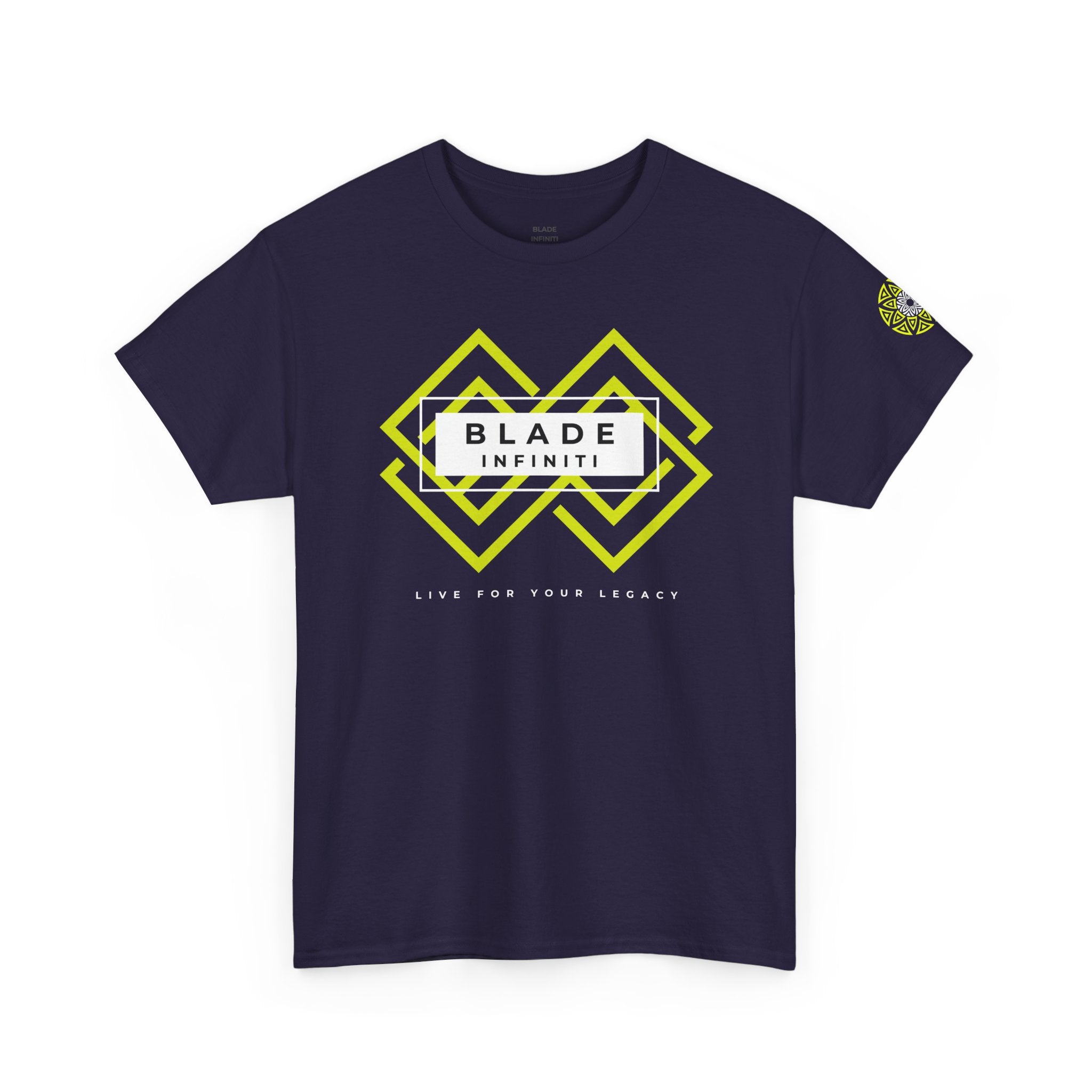 Geometric Odyssey Version 4 Neon Green T-Shirt