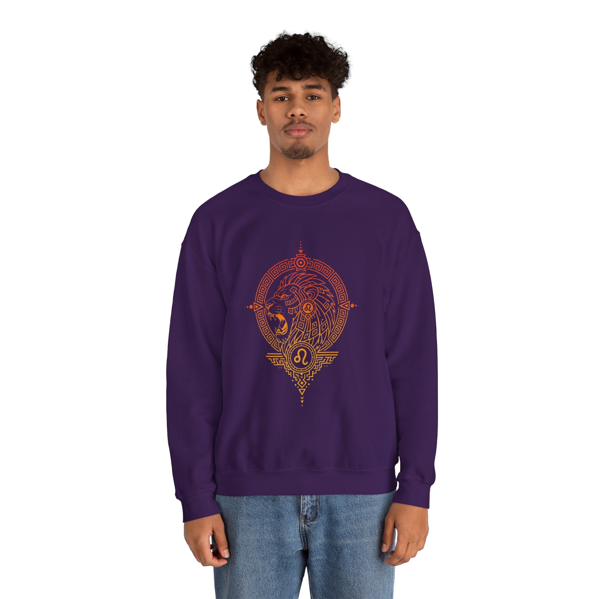 Leo Lion Zodiac Unisex Sweater