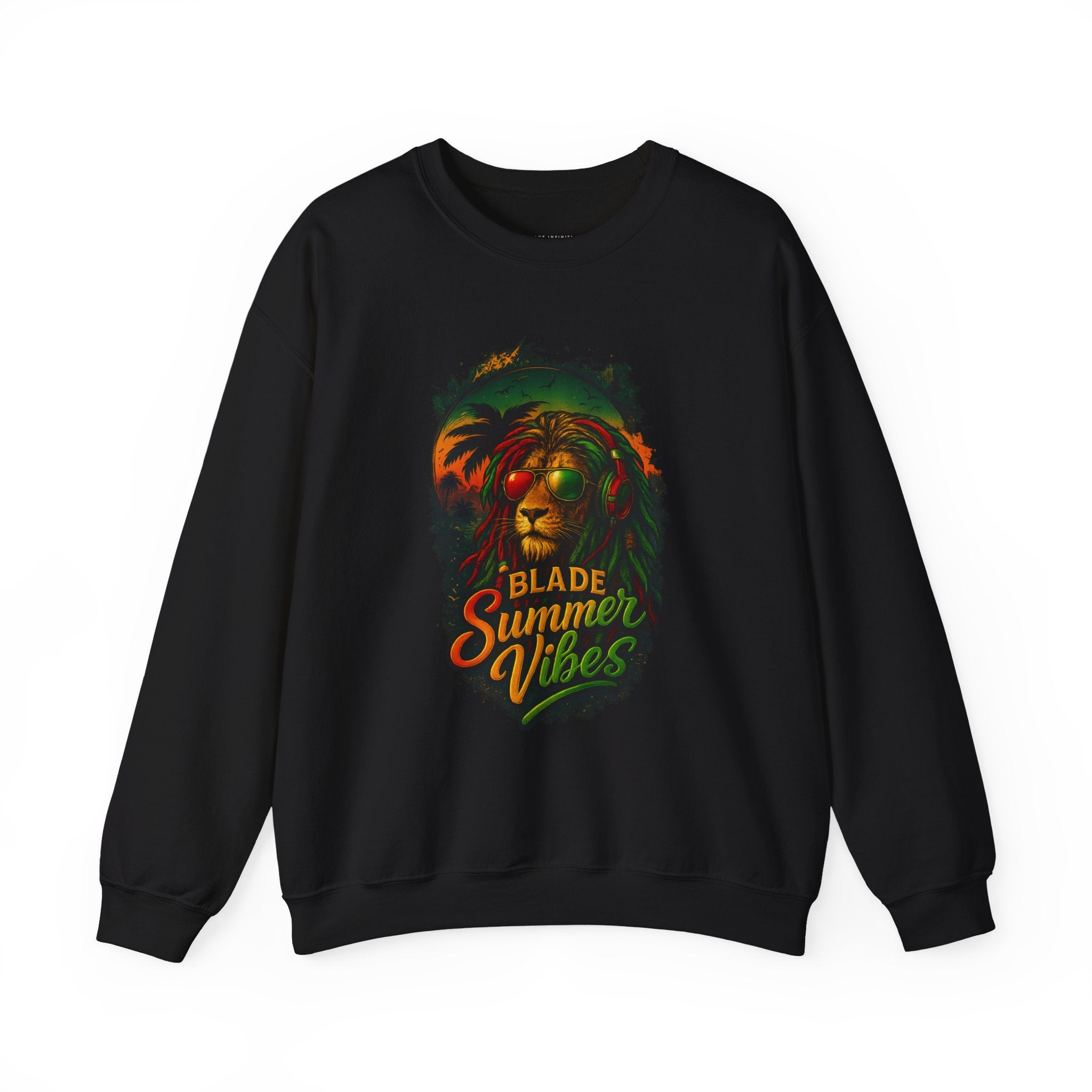 Rasta Lion Unisex Crewneck Sweater