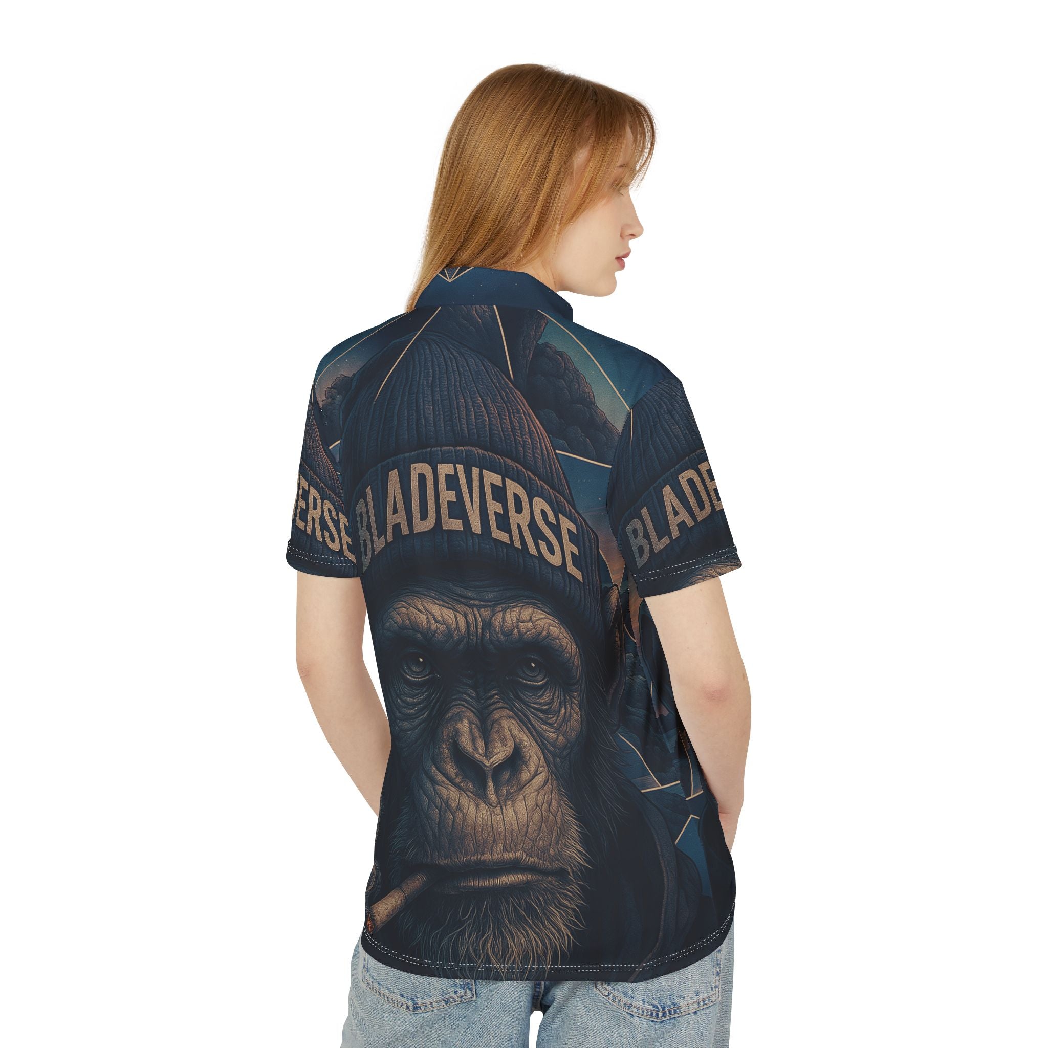Pot/Weed Monkey Polo Shirt