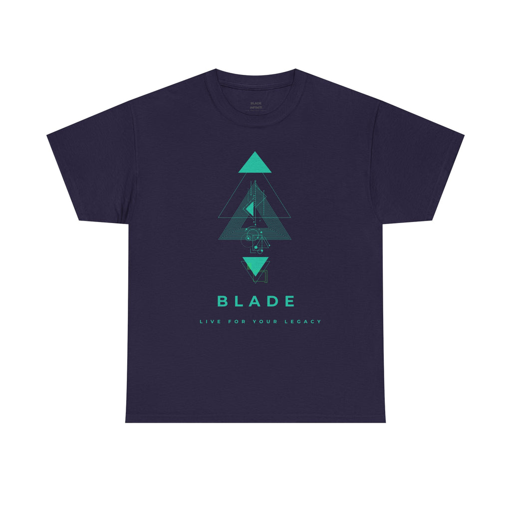 Geometric Odyssey Version 3 Teal/Green T-Shirt