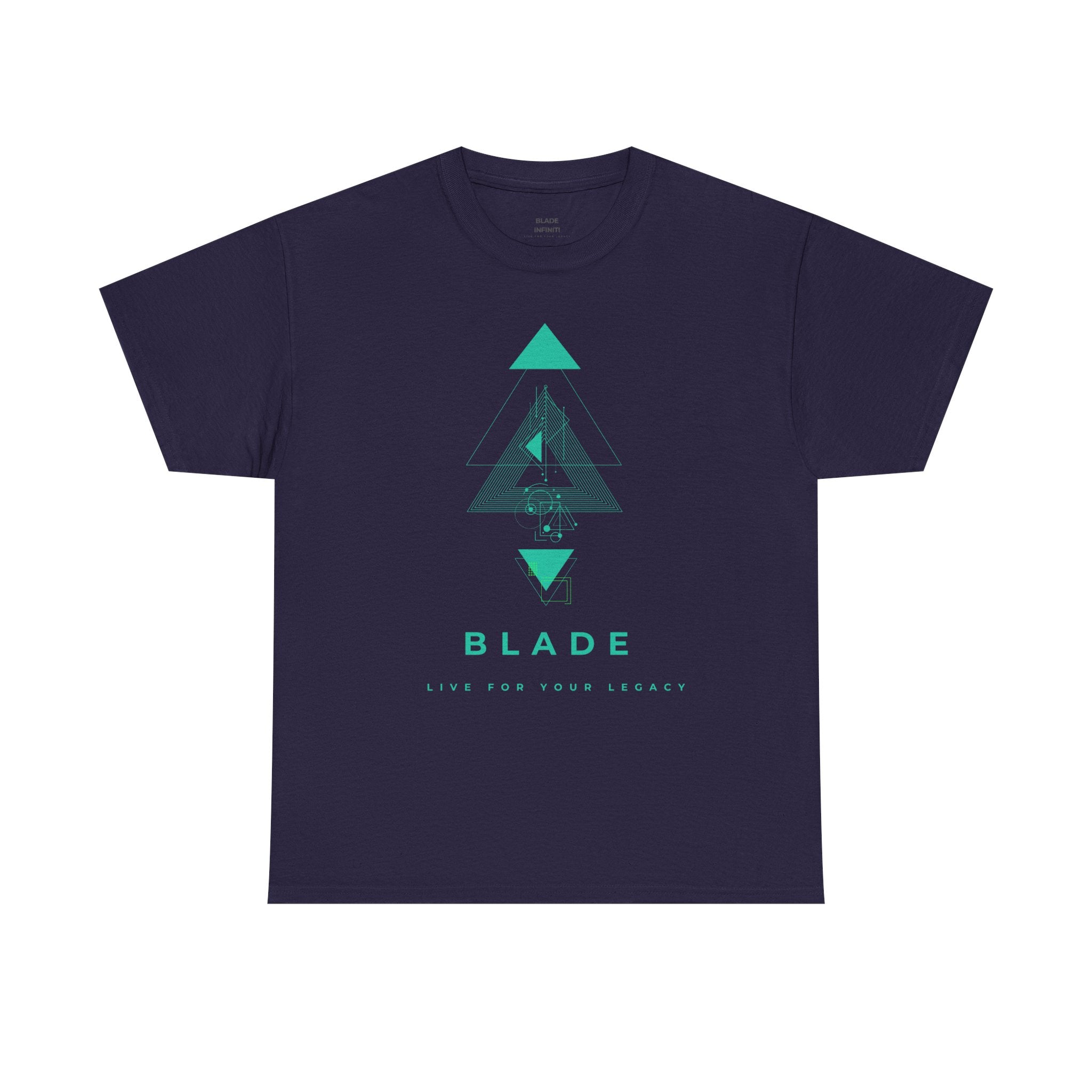 Geometric Odyssey Version 3 Teal/Green T-Shirt