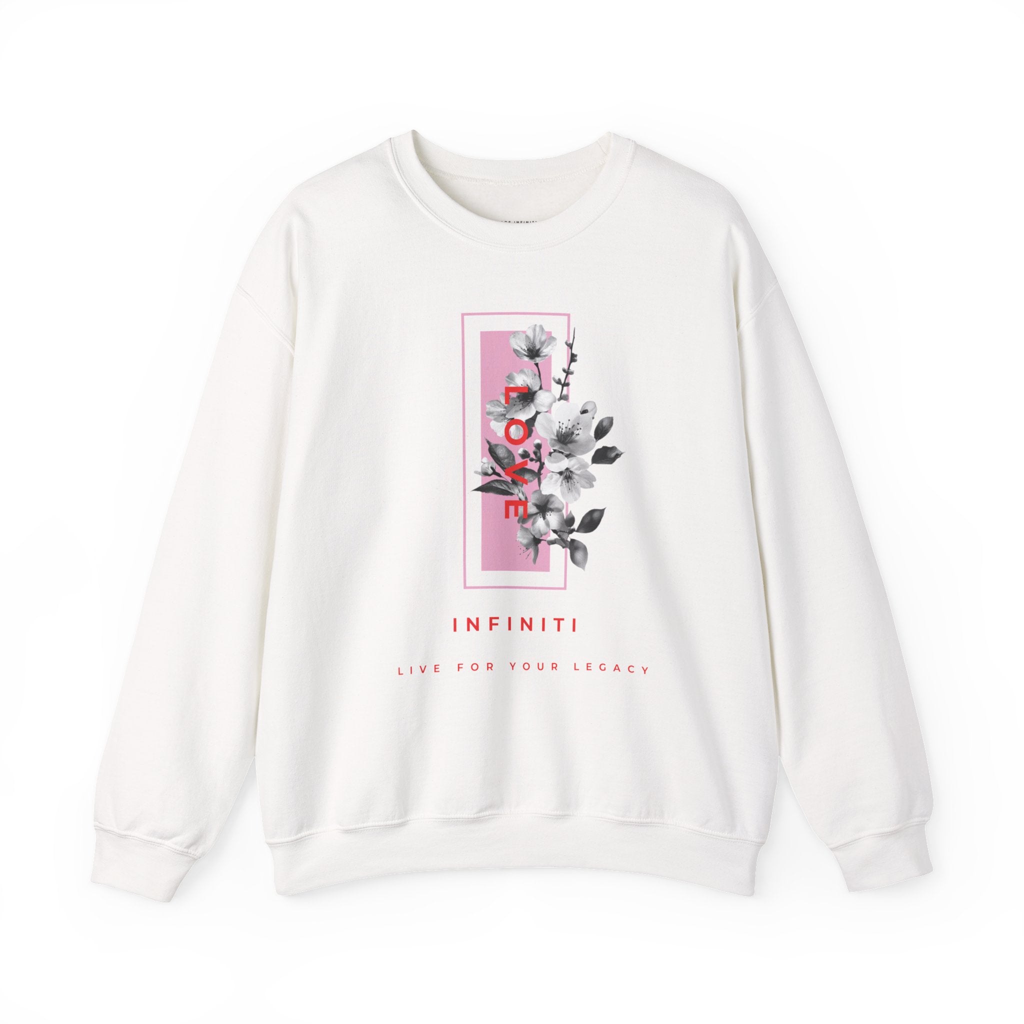 Bloom Bae Red Floral Love, Infiniti Sweater