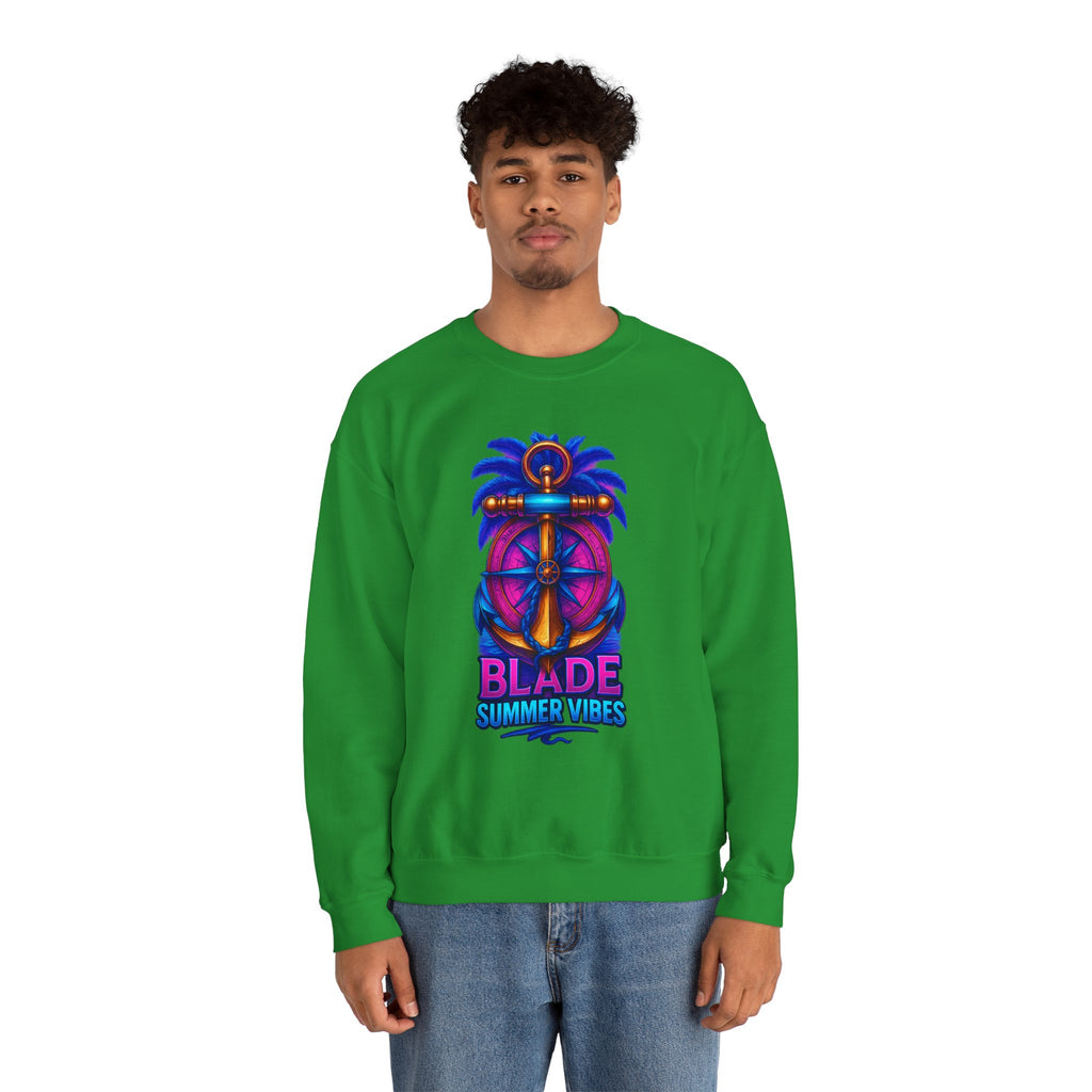 Anchor Compass Unisex Crewneck Sweater