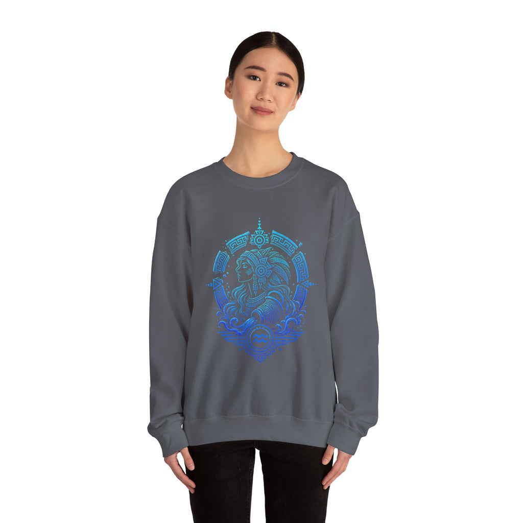 Aquarius Zodiac Version 2 Unisex Sweater