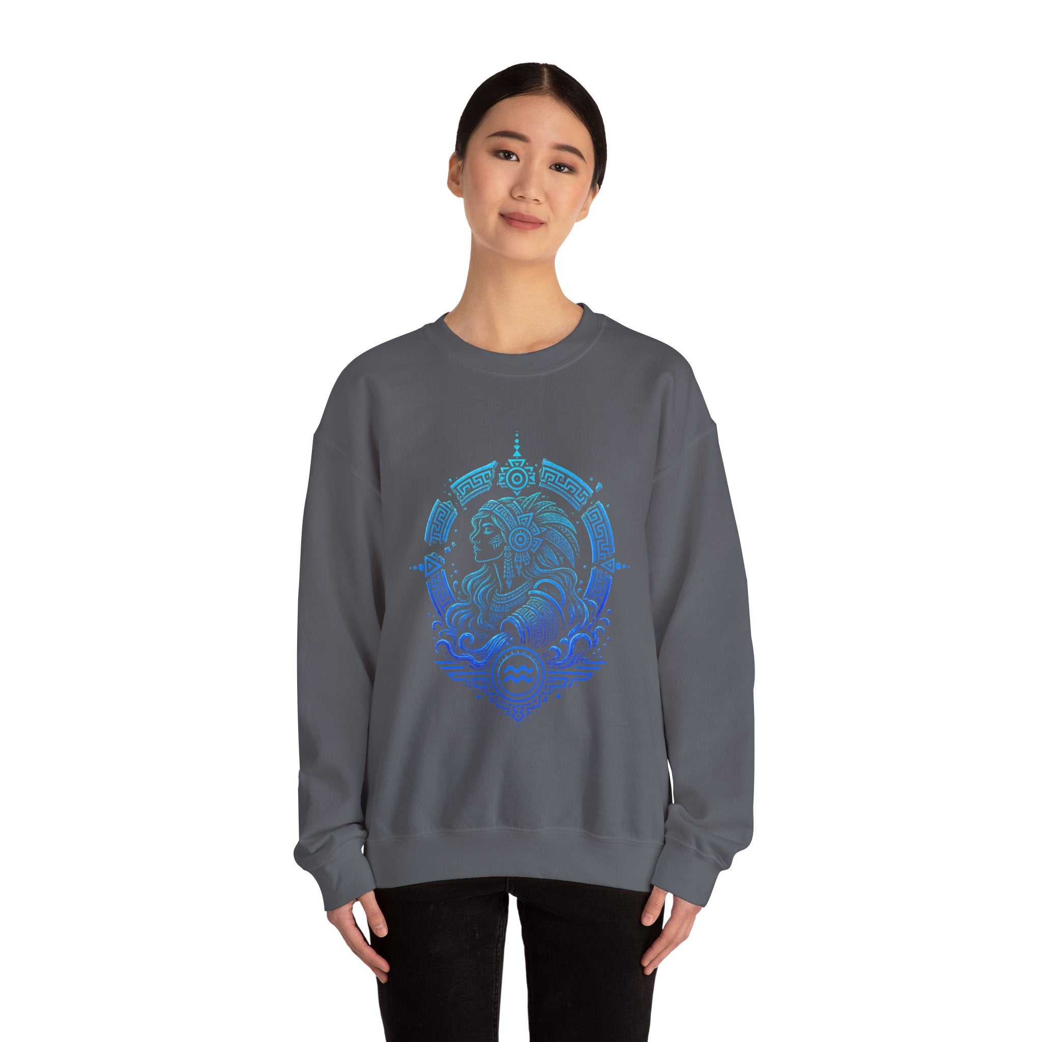 Aquarius Zodiac Version 2 Unisex Sweater