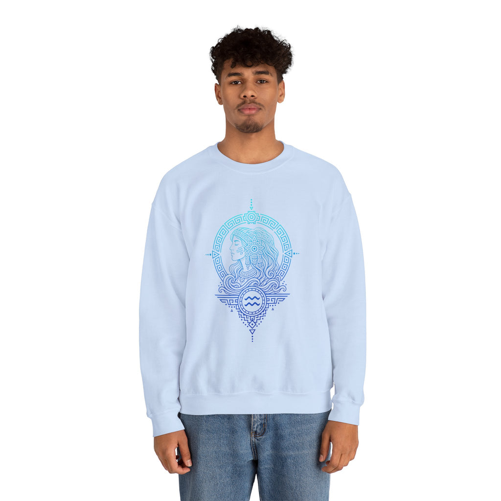 Aquarius Zodiac Unisex Sweater