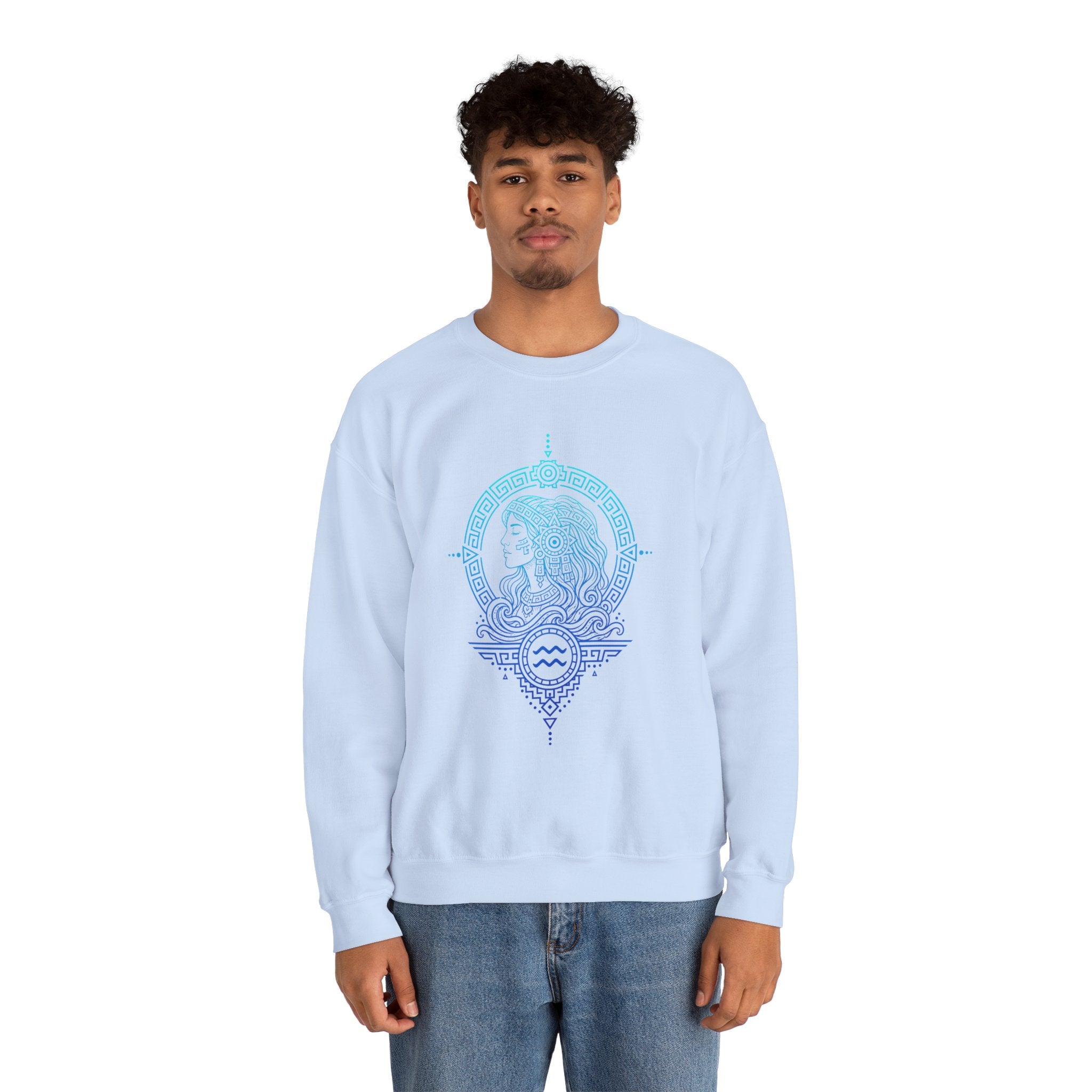 Aquarius Zodiac Unisex Sweater