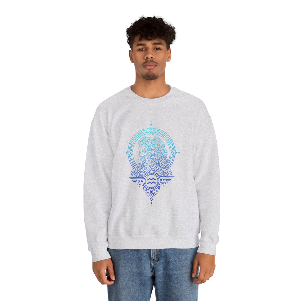 Aquarius Zodiac Unisex Sweater