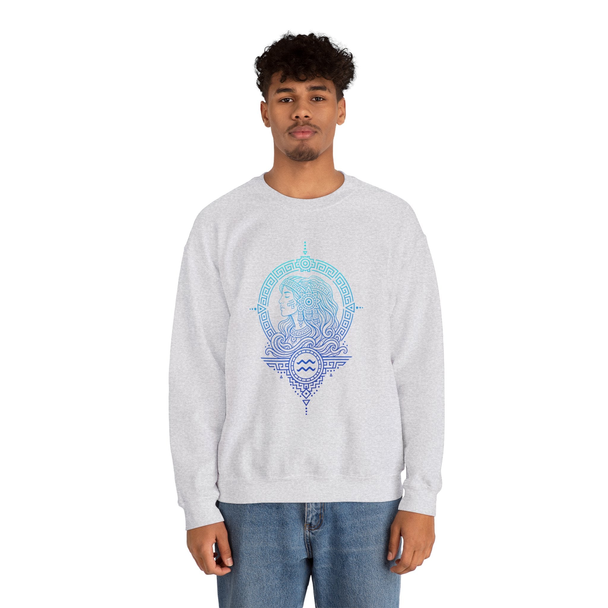 Aquarius Zodiac Unisex Sweater