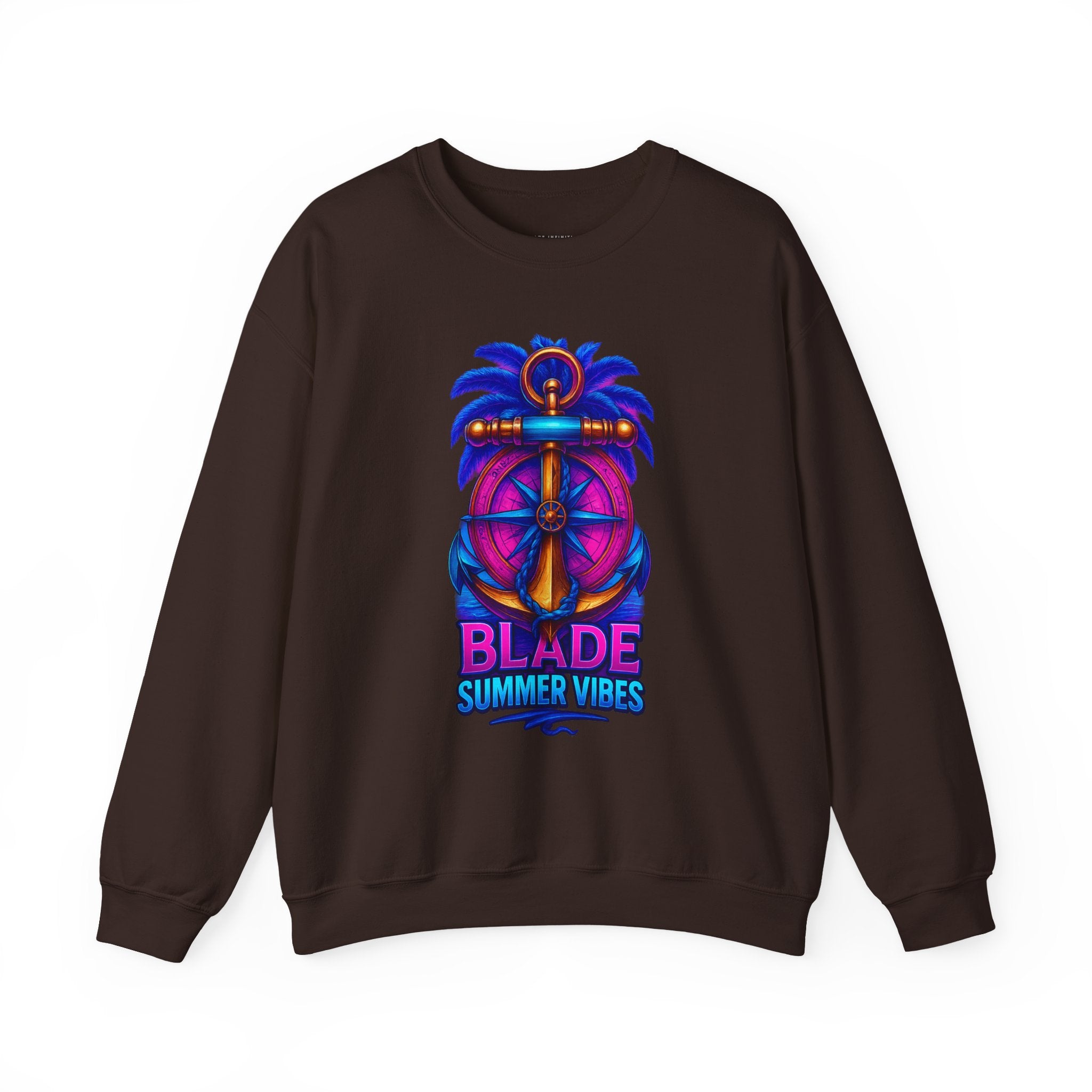 Anchor Compass Unisex Crewneck Sweater