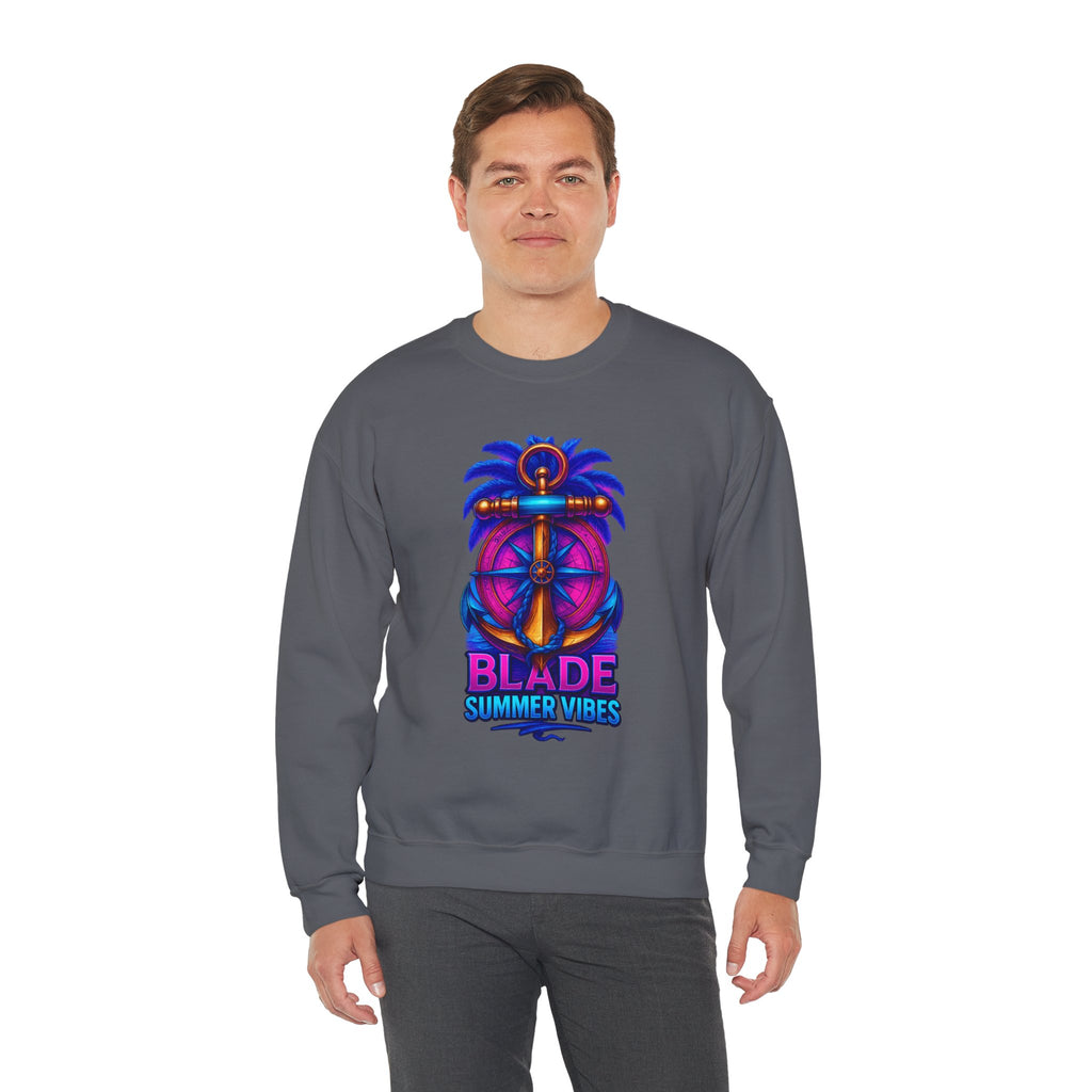 Anchor Compass Unisex Crewneck Sweater