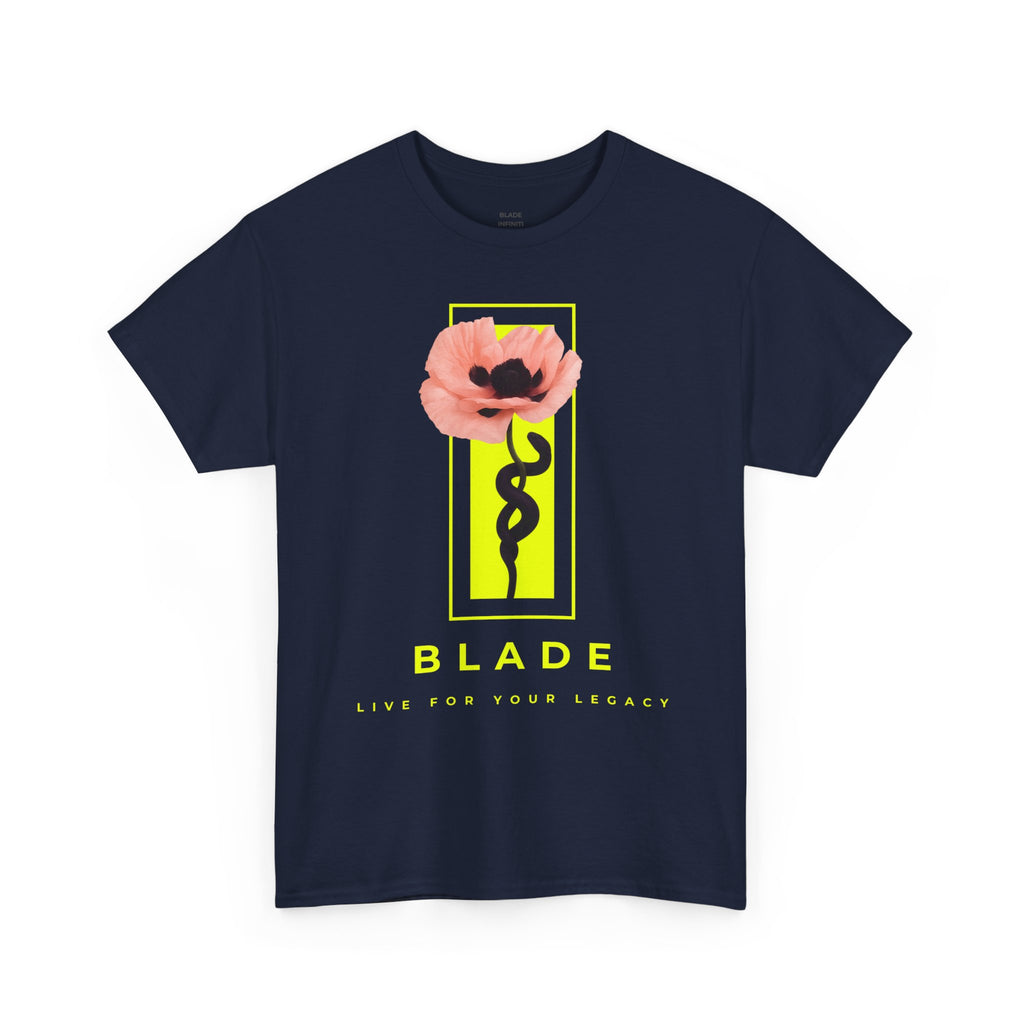 Venom Blossom Pink/Indigo/Neon Green Floral T-Shirt