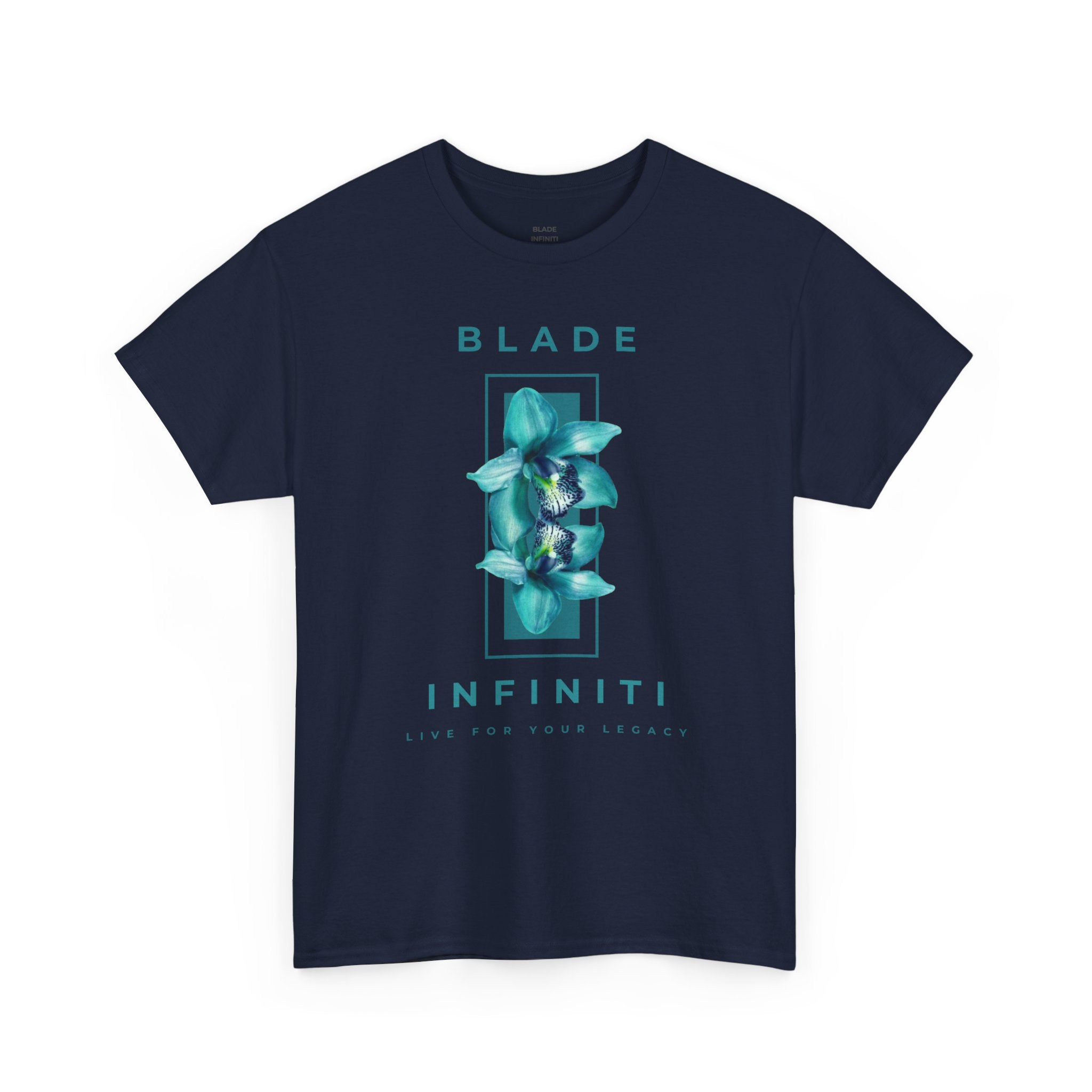 Essence of Infiniti Teal Floral T-Shirt