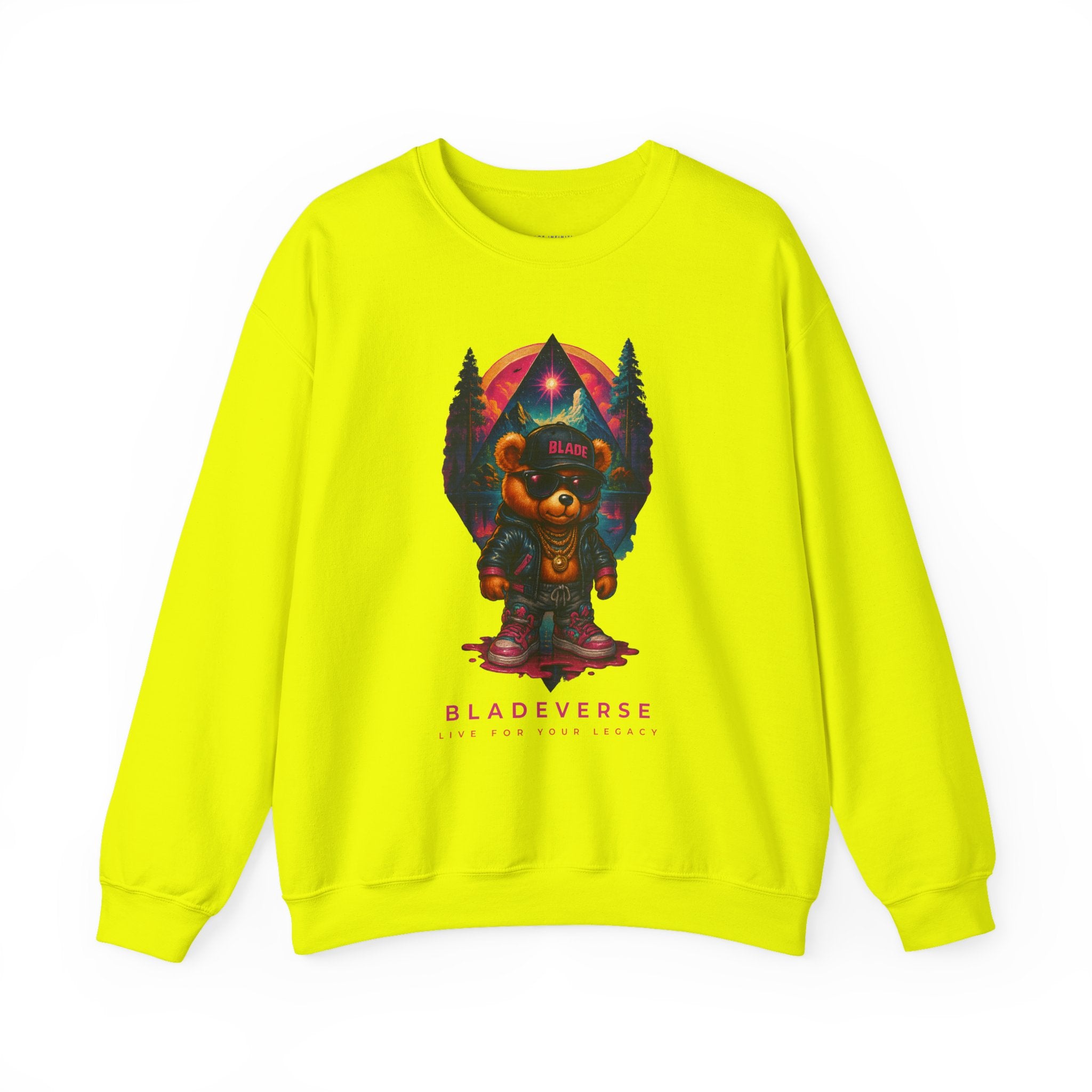 Bladeverse Teddy Bear Unisex Crewneck Sweater