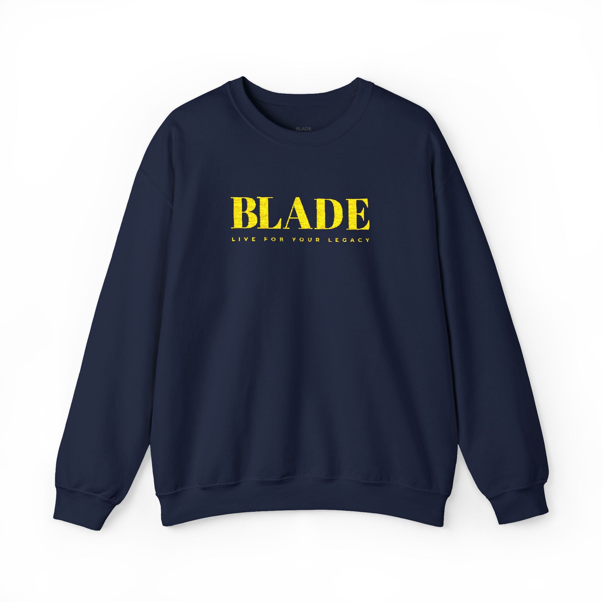 Embroidered Blade Legacy Crewneck Sweater