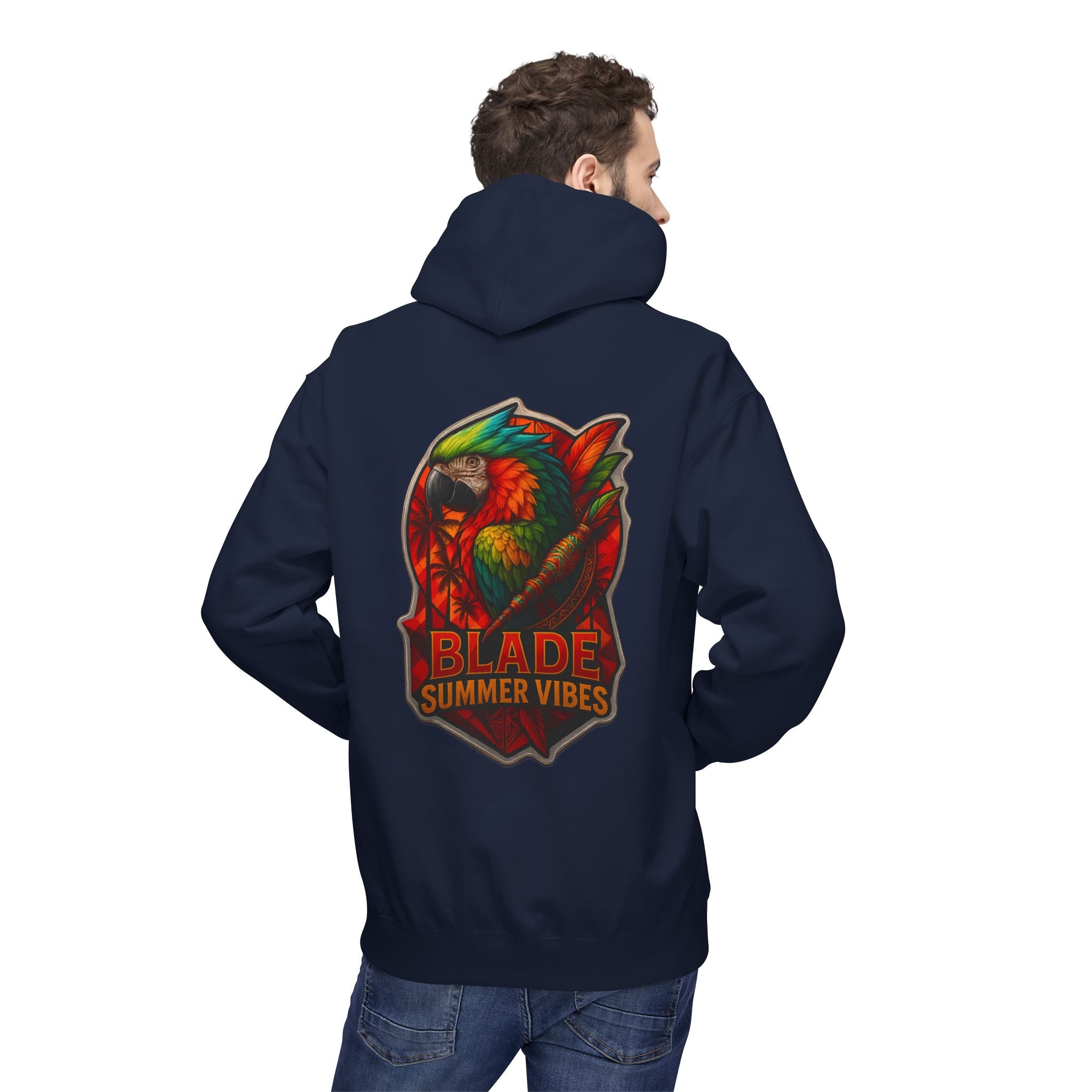 Aztec Parrot Hoodie