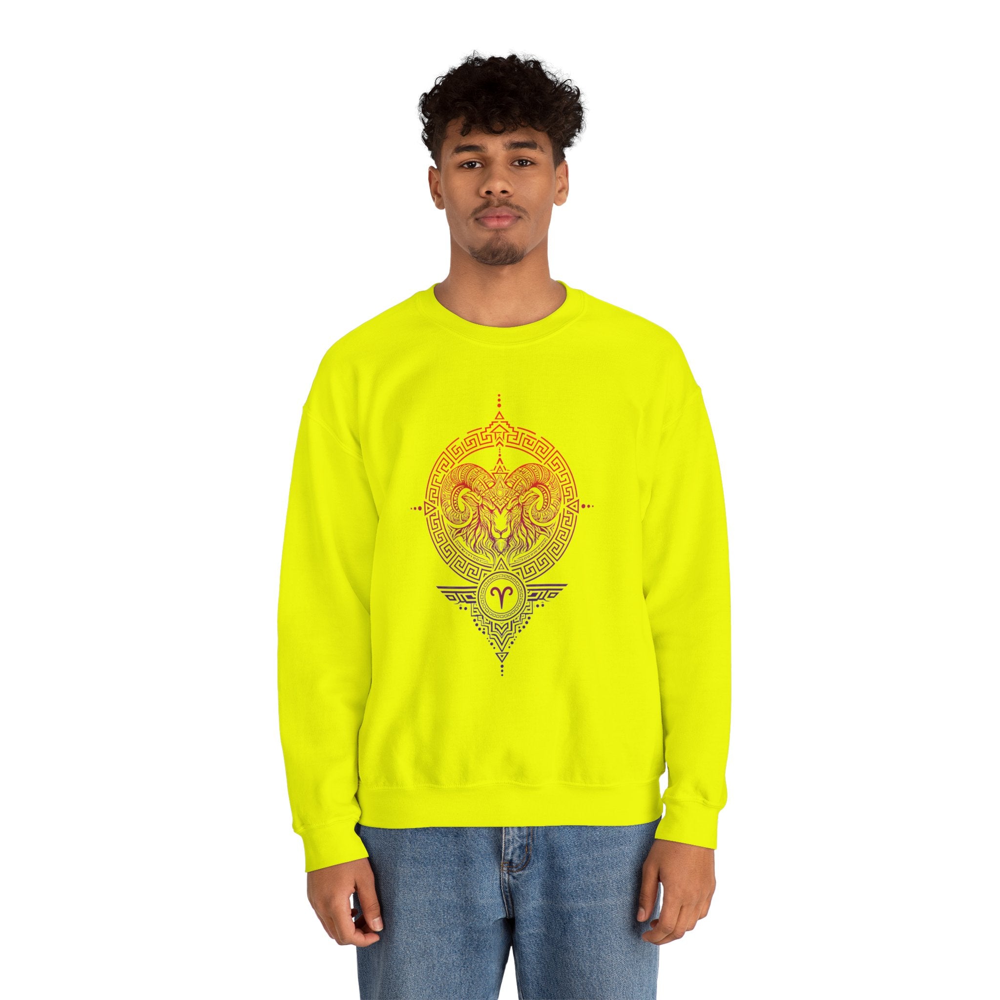 Aries Zodiac Unisex Sweater