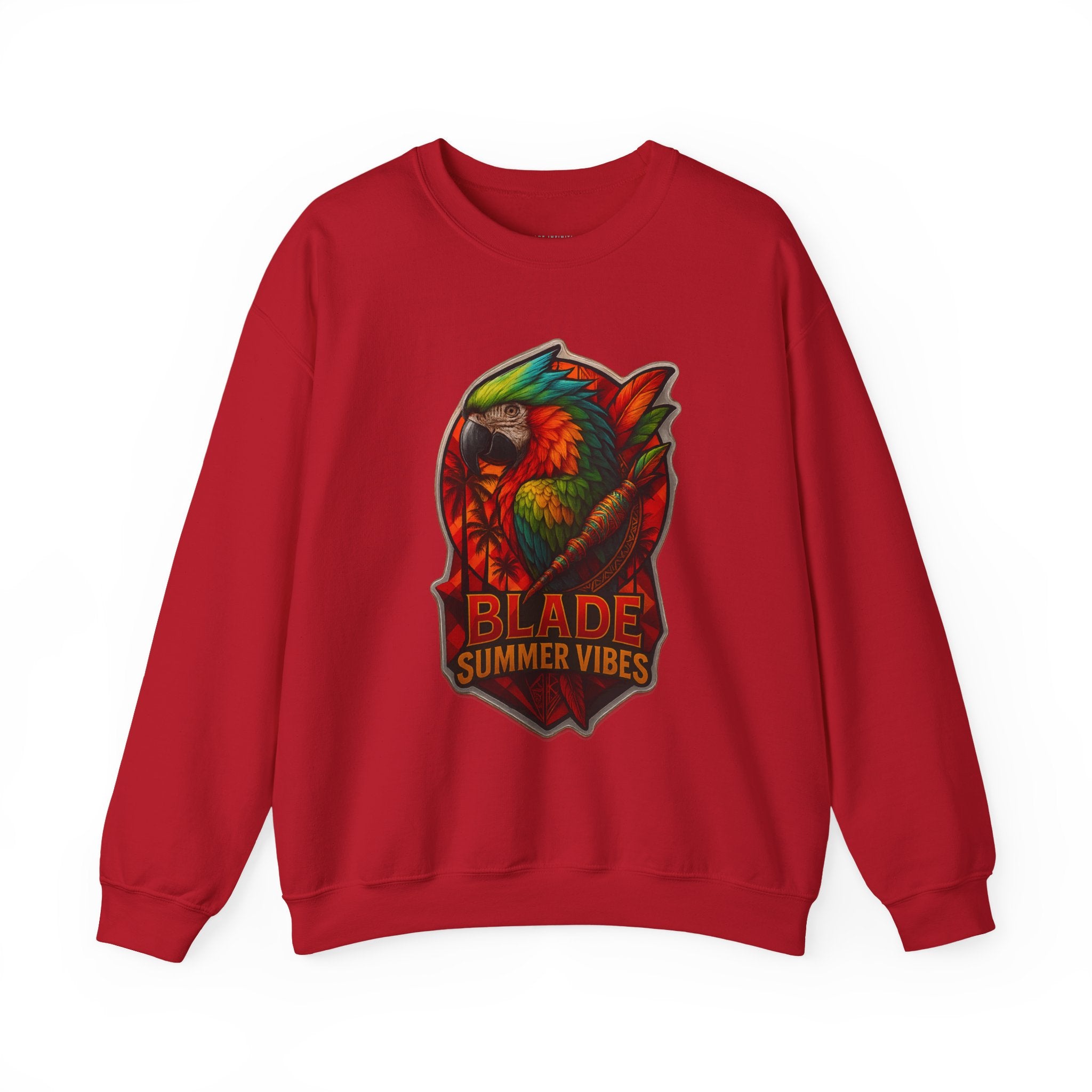 Aztec Parrot Unisex Crewneck Sweater