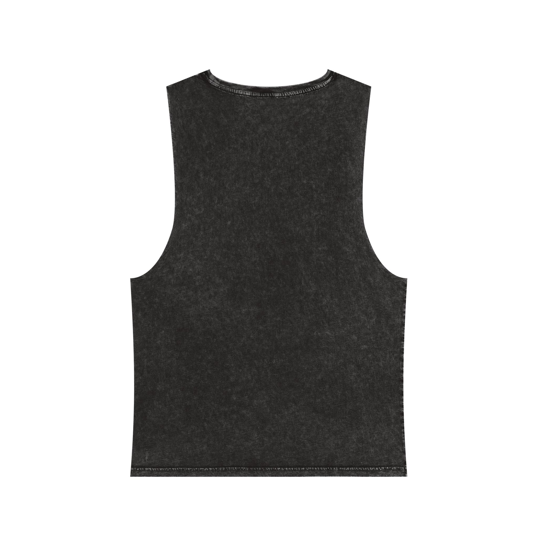 Geometric King White/Neon Green Lion Tank Top