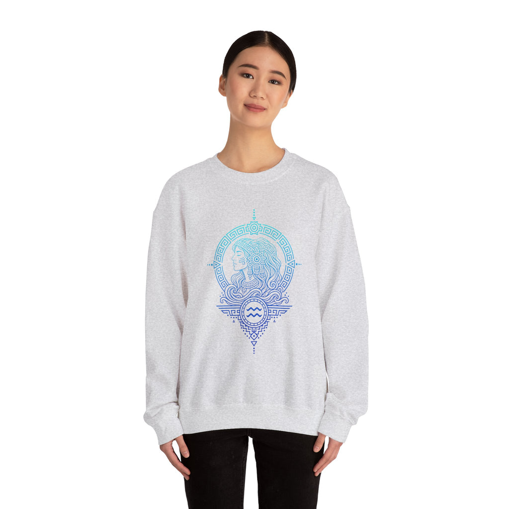 Aquarius Zodiac Unisex Sweater