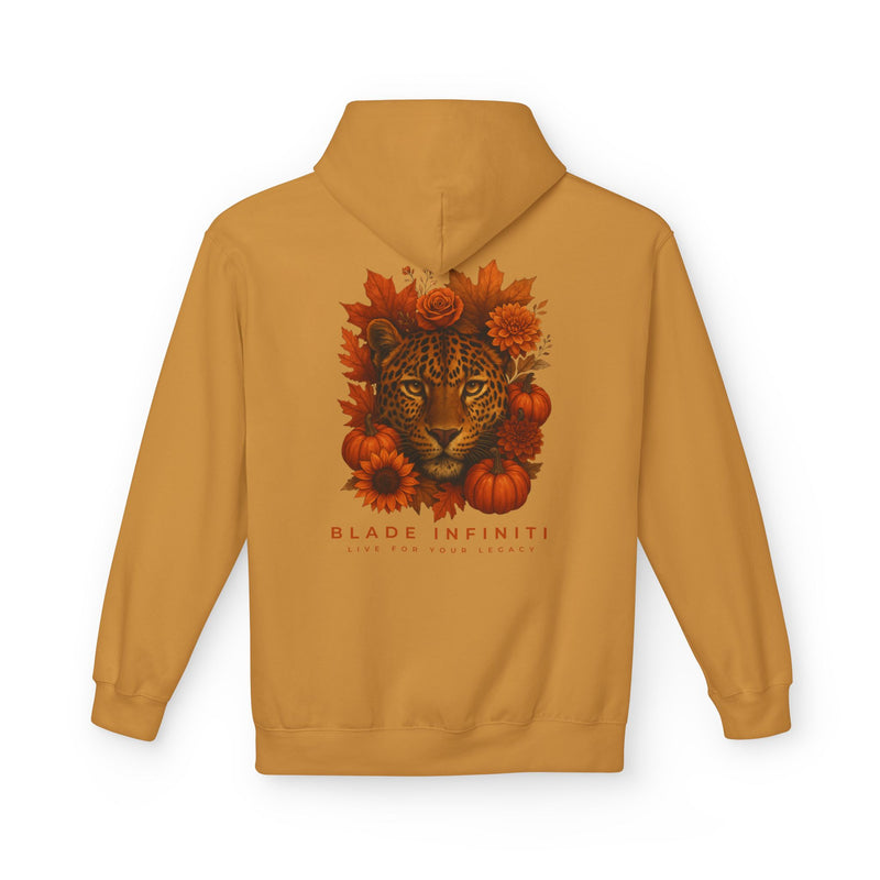 Jungle Flora Fall Leopard Hoodie