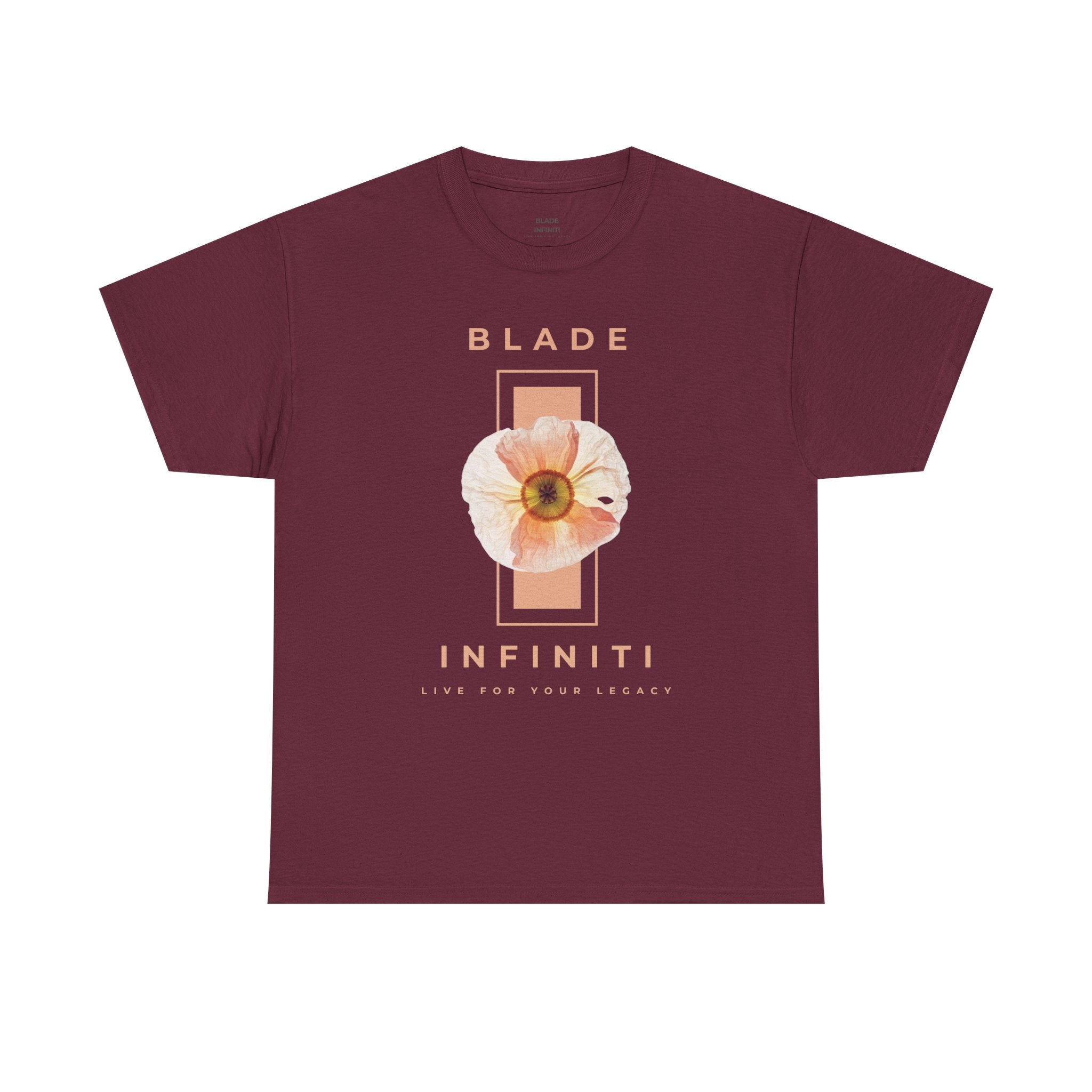 Essence of Infiniti Peach/Nude Floral T-Shirt