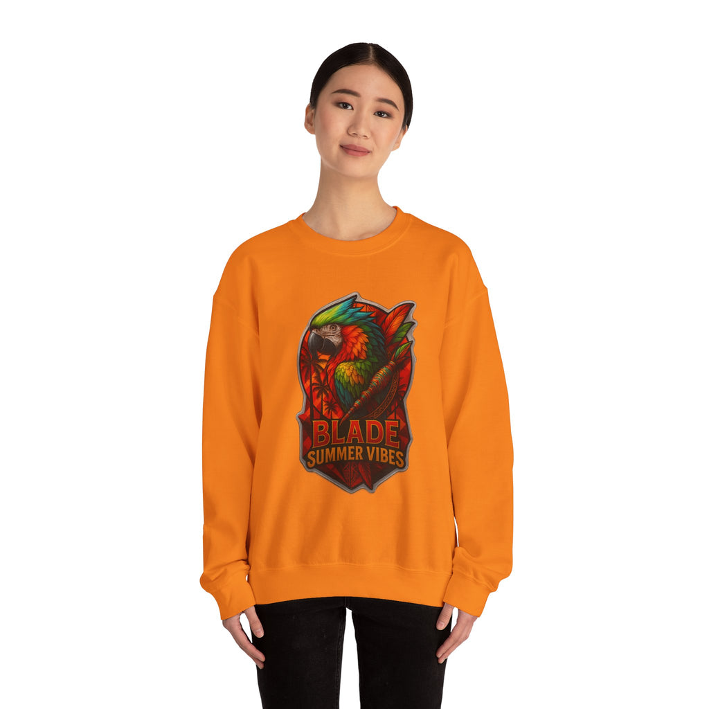 Aztec Parrot Unisex Crewneck Sweater
