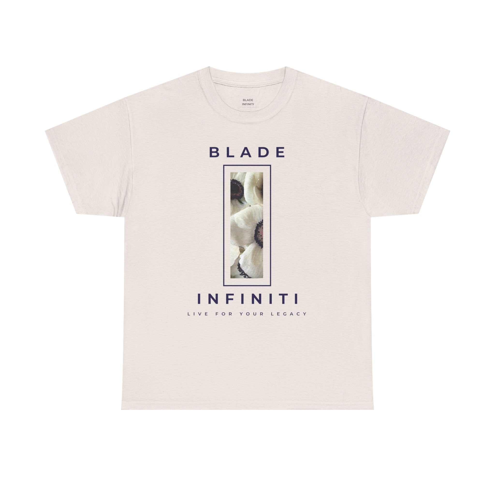 Essence of Infiniti White/Navy/Floral T-Shirt