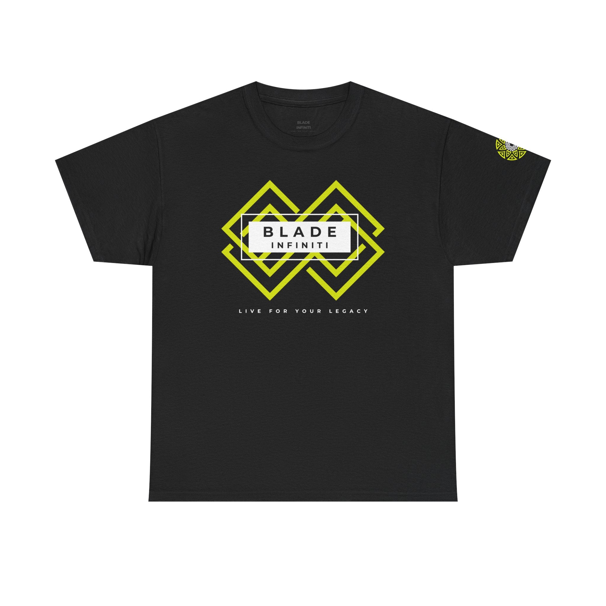 Geometric Odyssey Version 4 Neon Green T-Shirt
