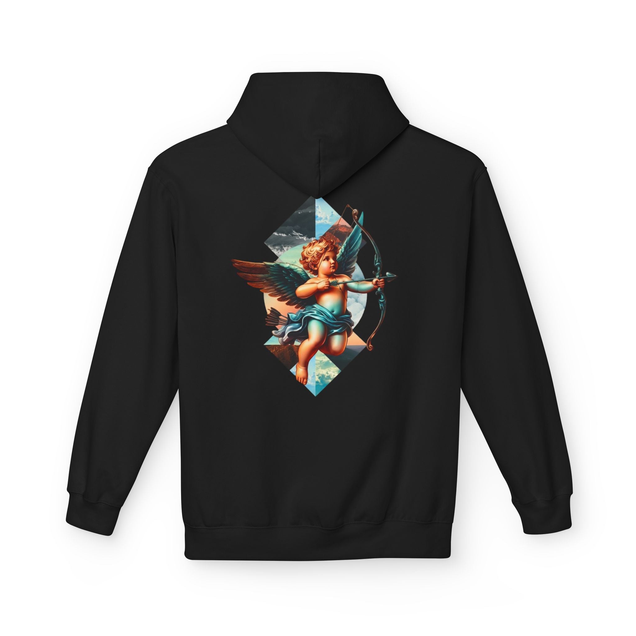 Cupid's Bow Blue + Arrow - Love, Infiniti Hoodie