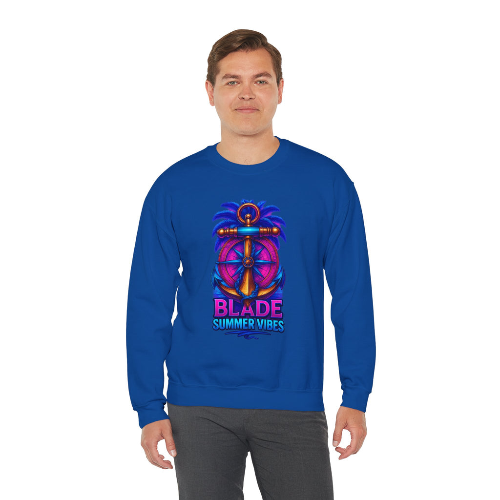 Anchor Compass Unisex Crewneck Sweater