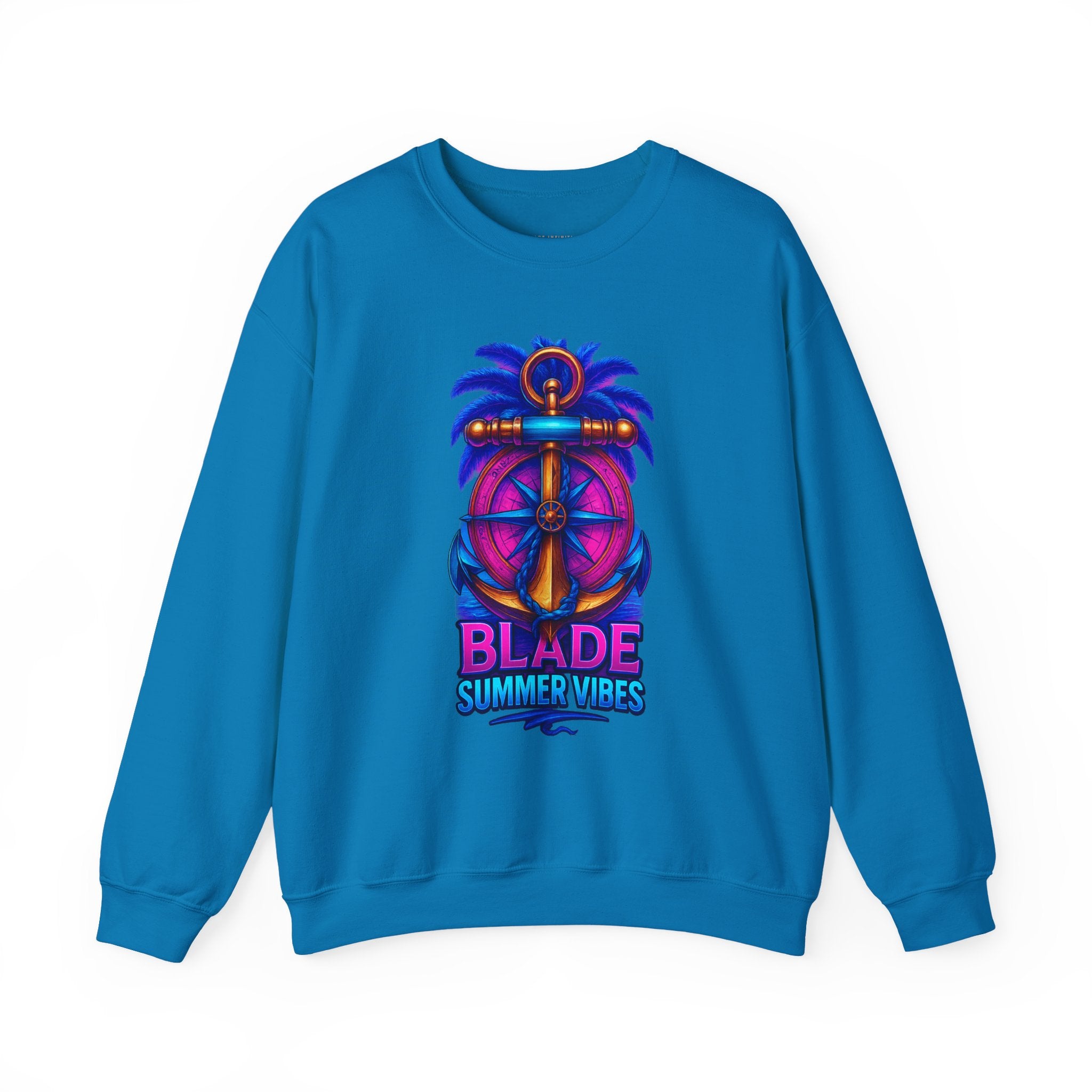 Anchor Compass Unisex Crewneck Sweater