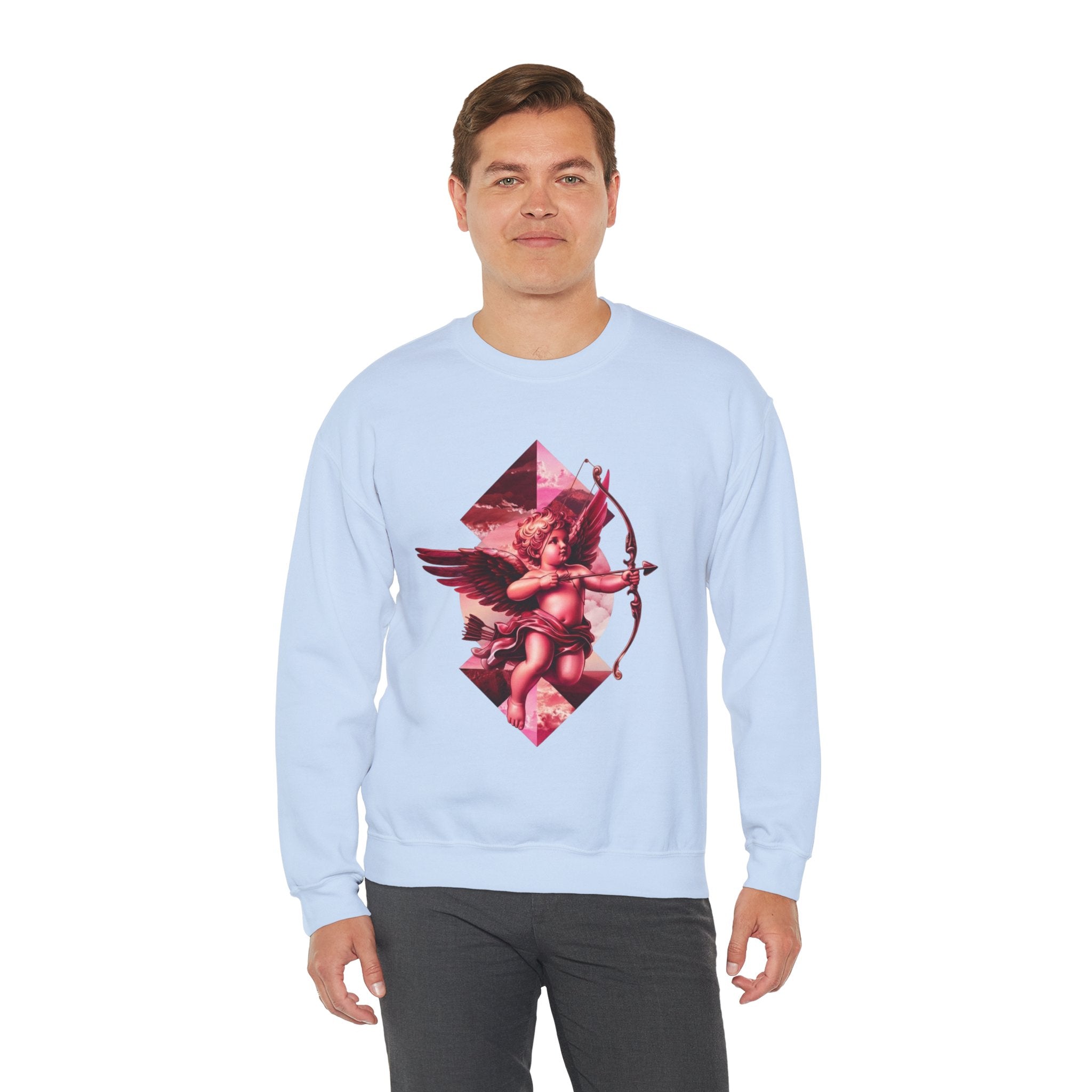 Cupid's Bow + Arrow - Love, Infiniti Unisex Crewneck Sweater