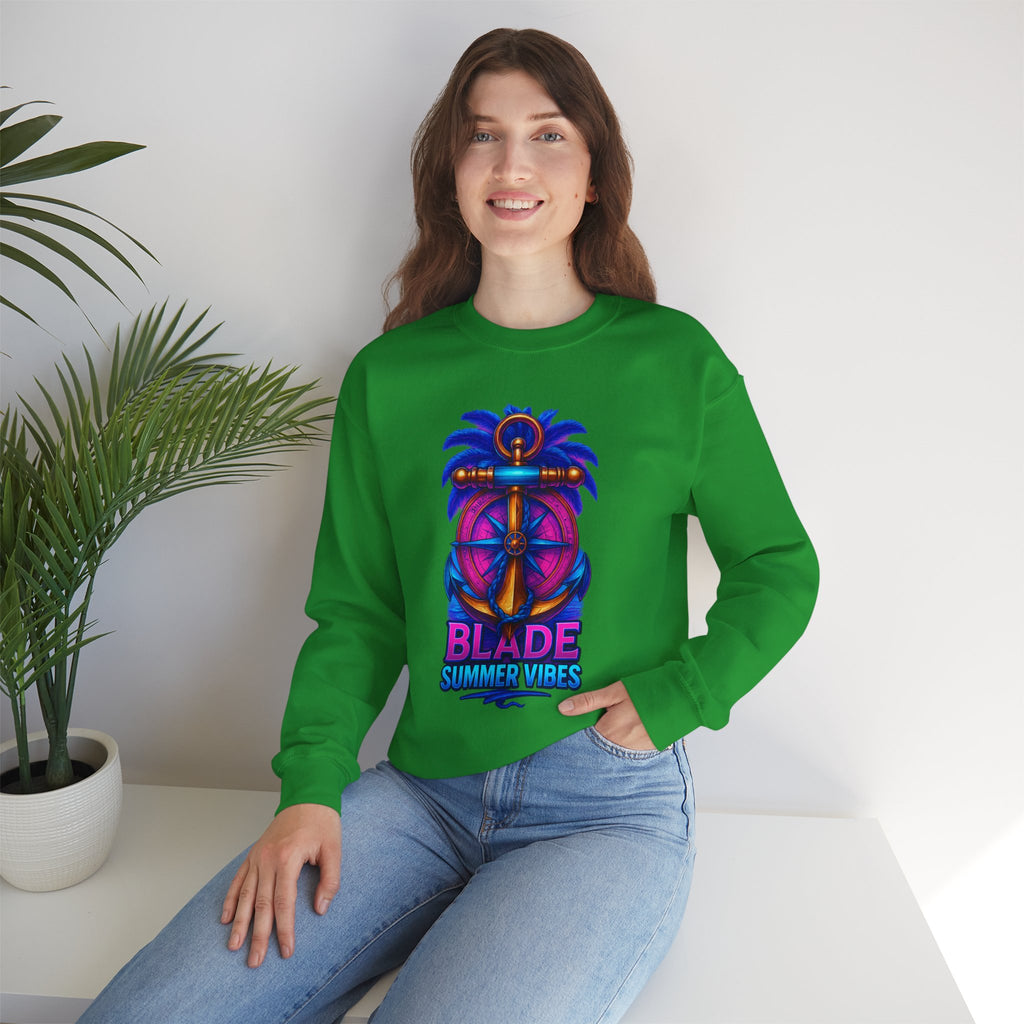 Anchor Compass Unisex Crewneck Sweater