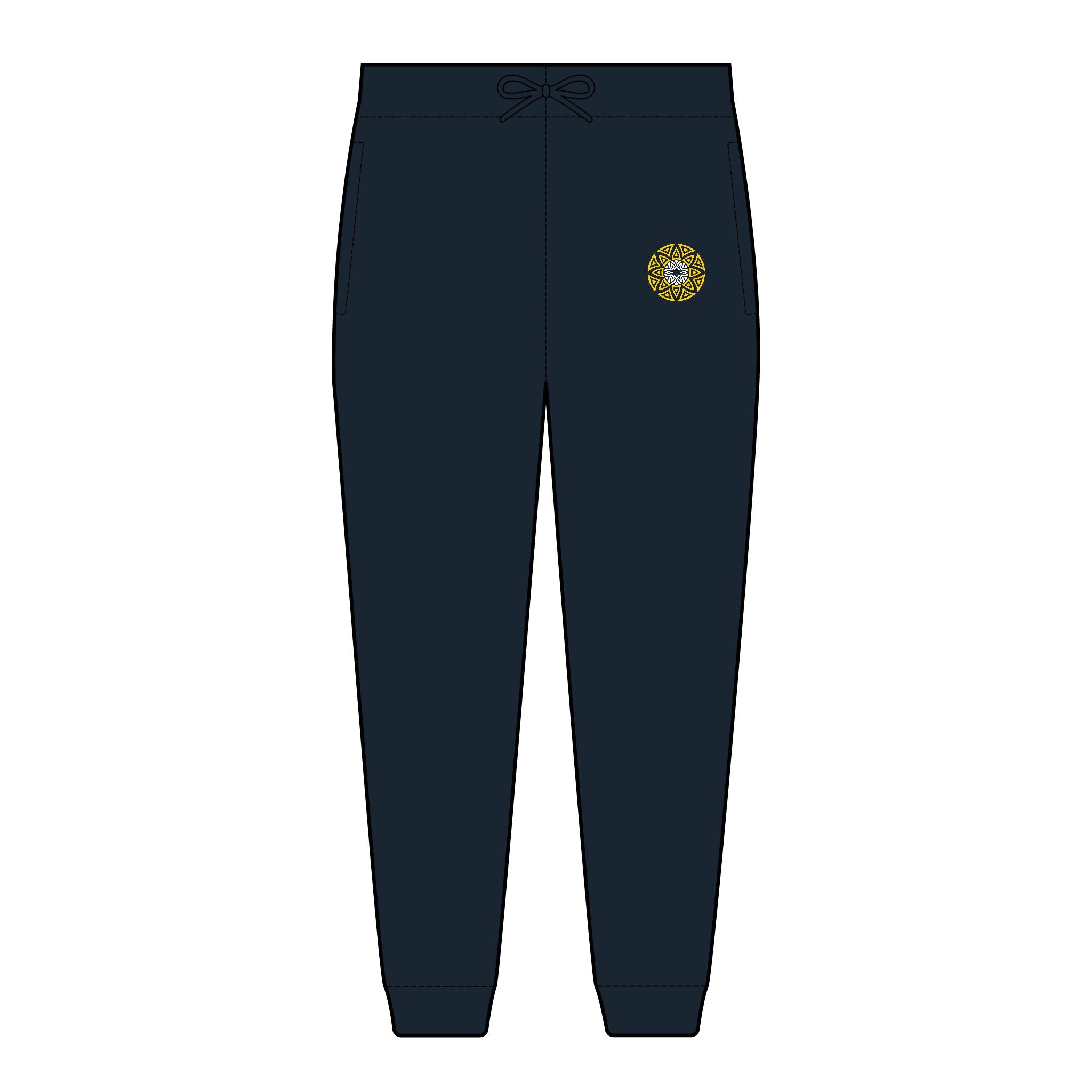 Ethereal Azteca Logo Embroidery Joggers