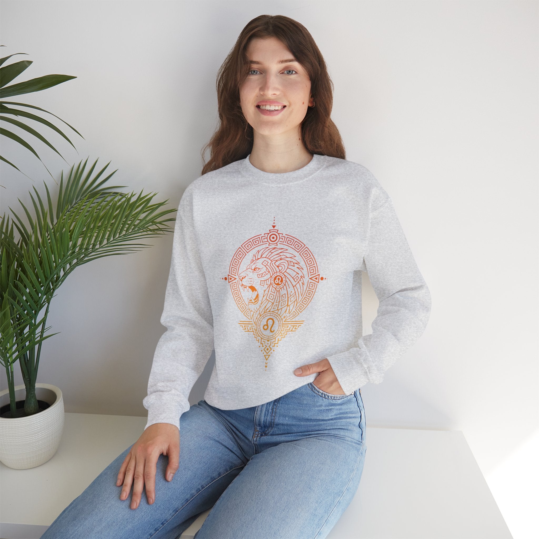 Leo Lion Zodiac Unisex Sweater